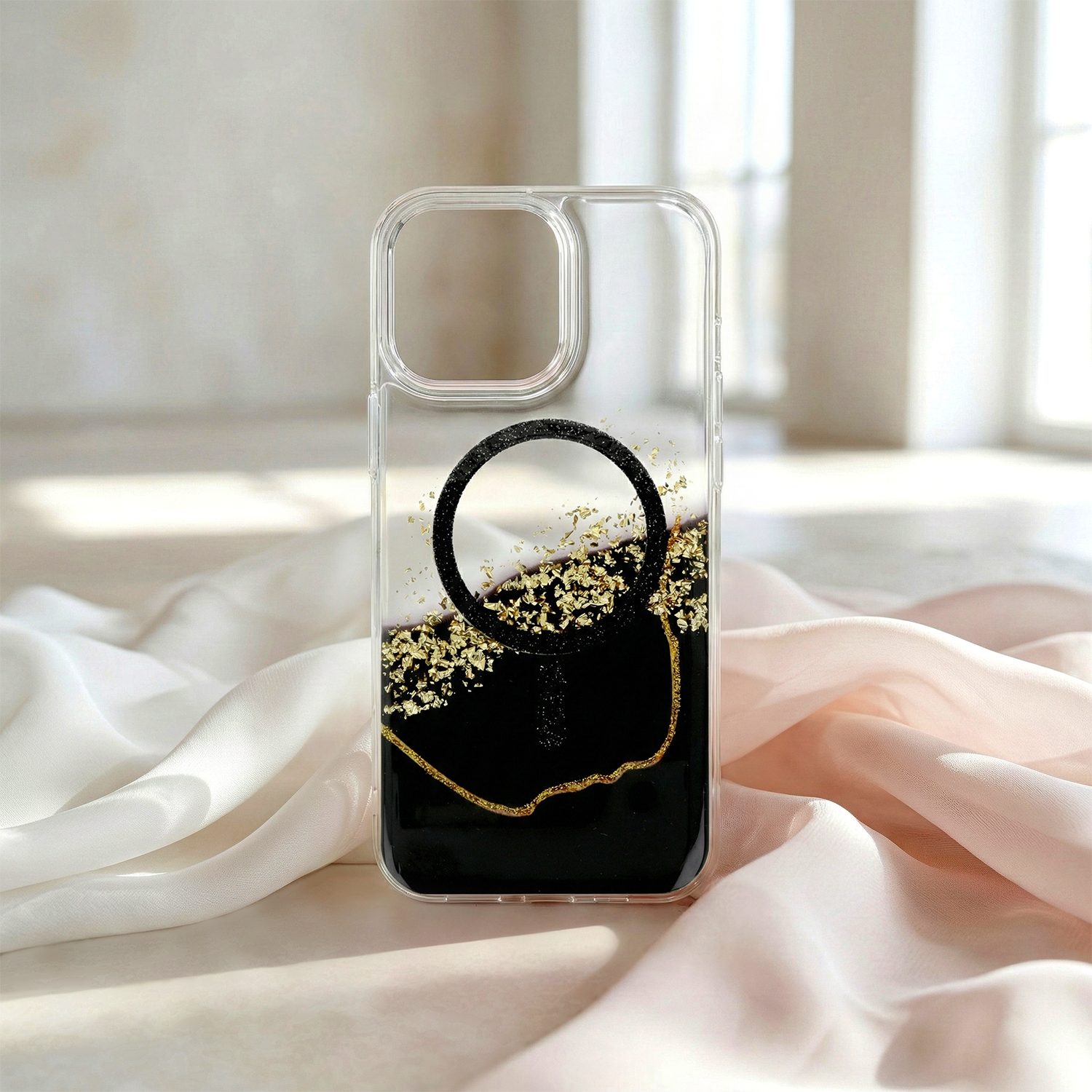 Nak�adka Epoxy Mag czarny Apple iPhone 11 / 4