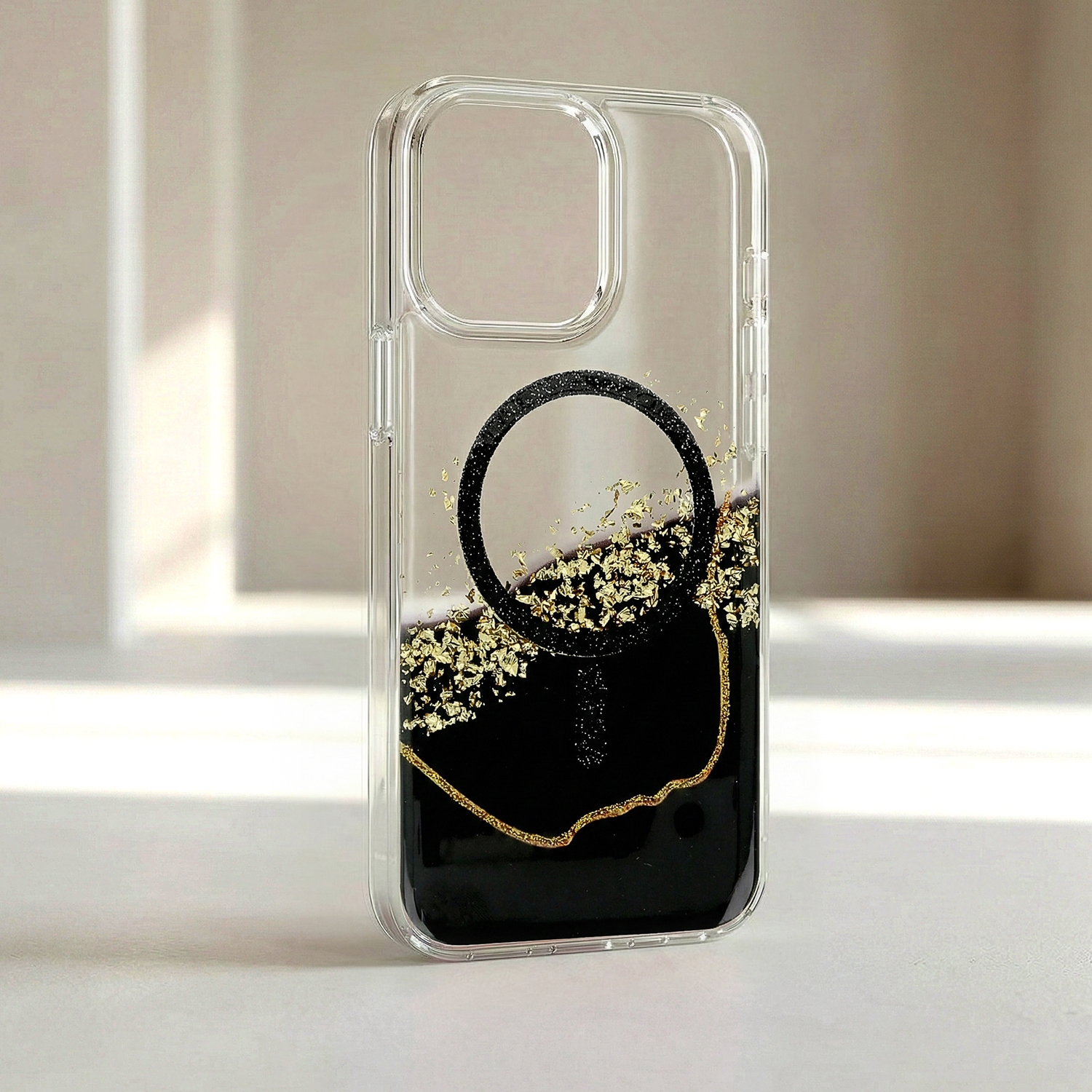 Nak�adka Epoxy Mag czarny Apple iPhone 17 Pro / 2