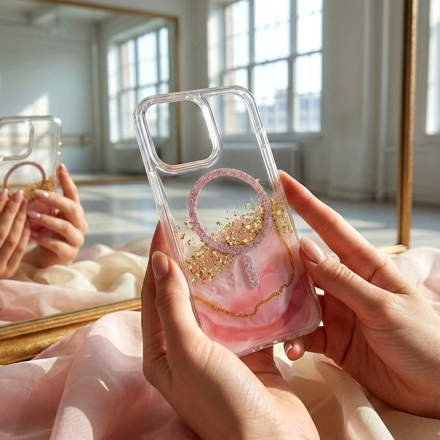 Nak�adka Epoxy Mag r�owa Samsung Galaxy S25 FE / 3