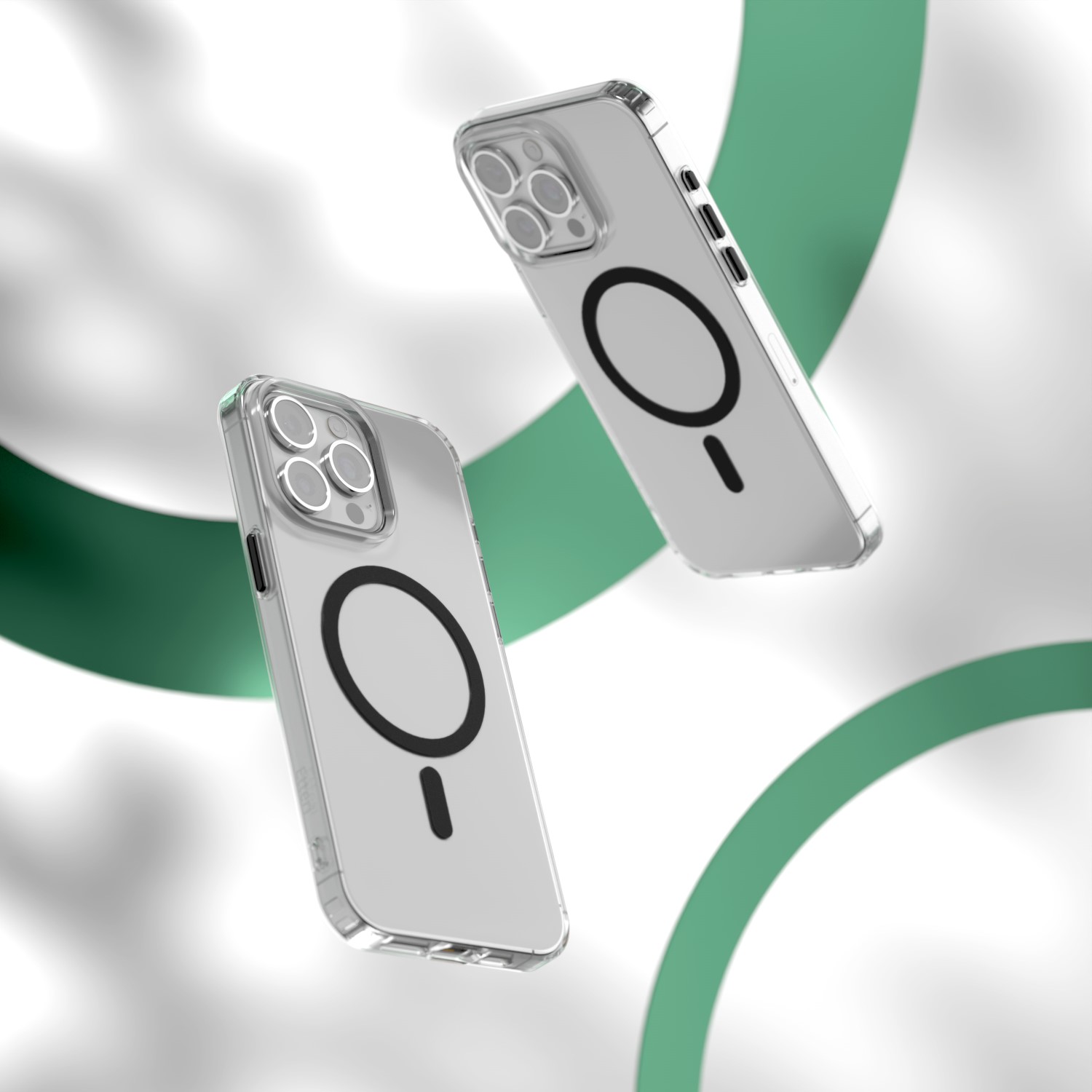 Nak�adka Etteri Color Mag czarny Apple iPhone 12 Pro (6.1 cali) / 5