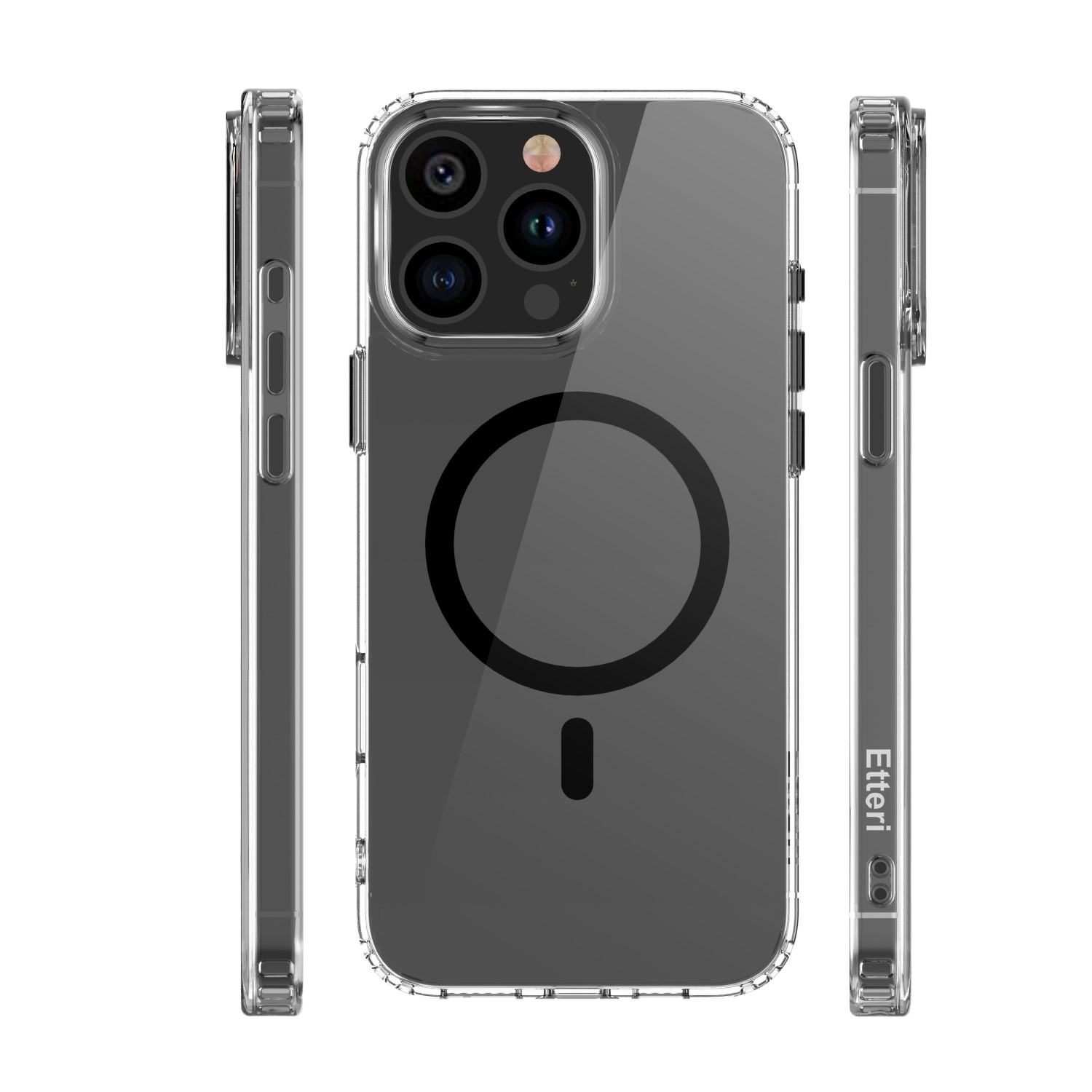 Nak�adka Etteri Color Mag czarny Apple iPhone 13 Pro / 4