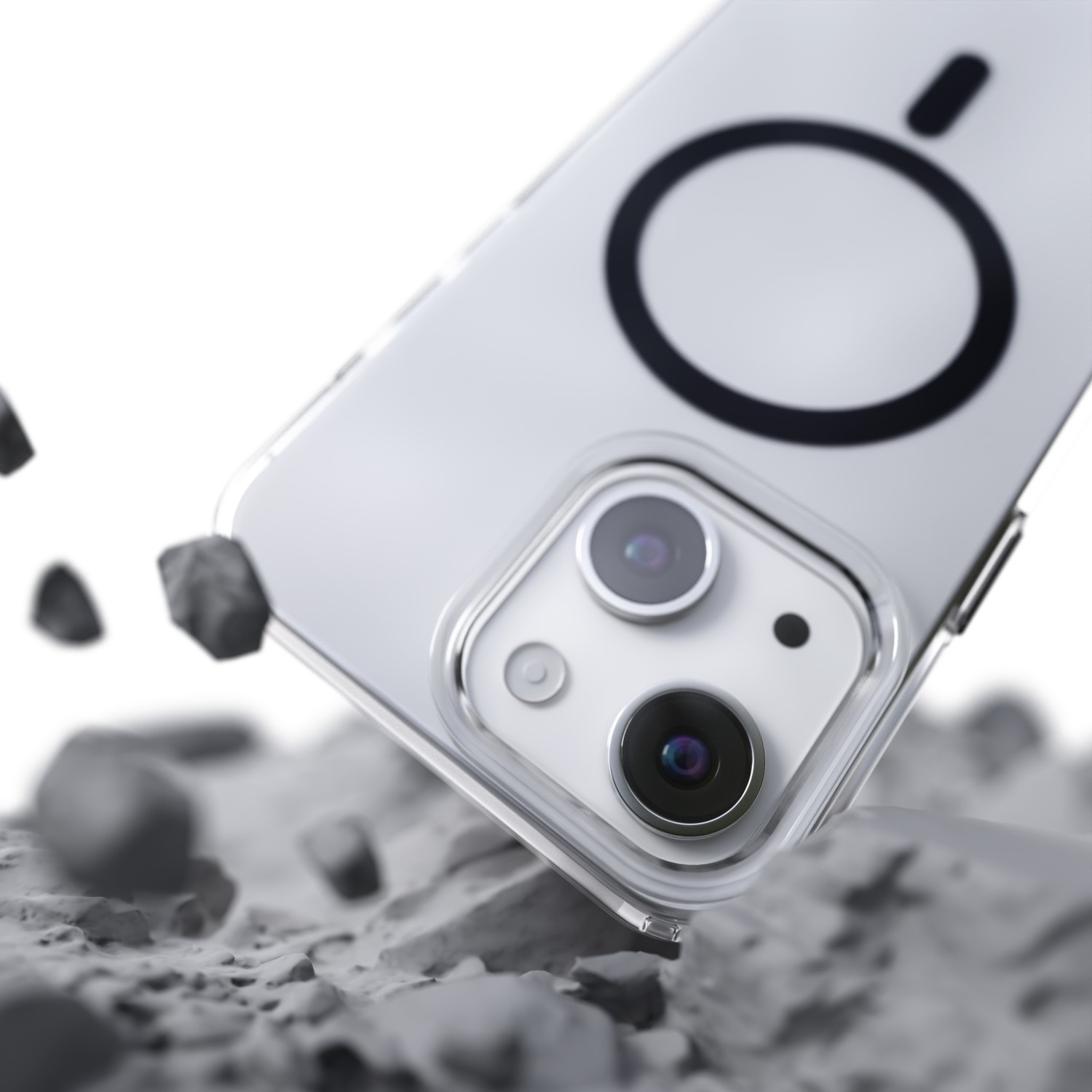 Nak�adka Etteri Color Mag czarny Apple iPhone 15 / 7