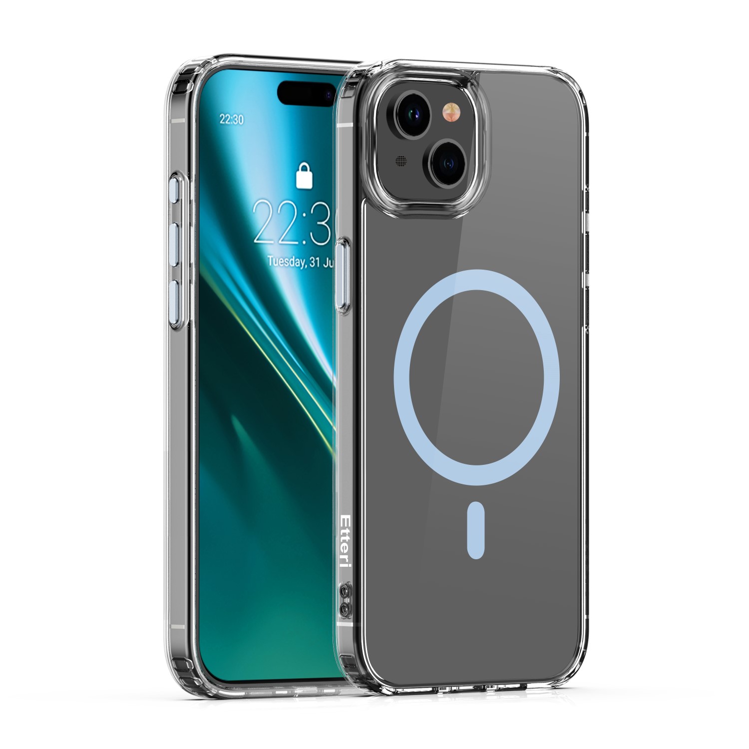 Nak�adka Etteri Color Mag niebieska Apple iPhone 13