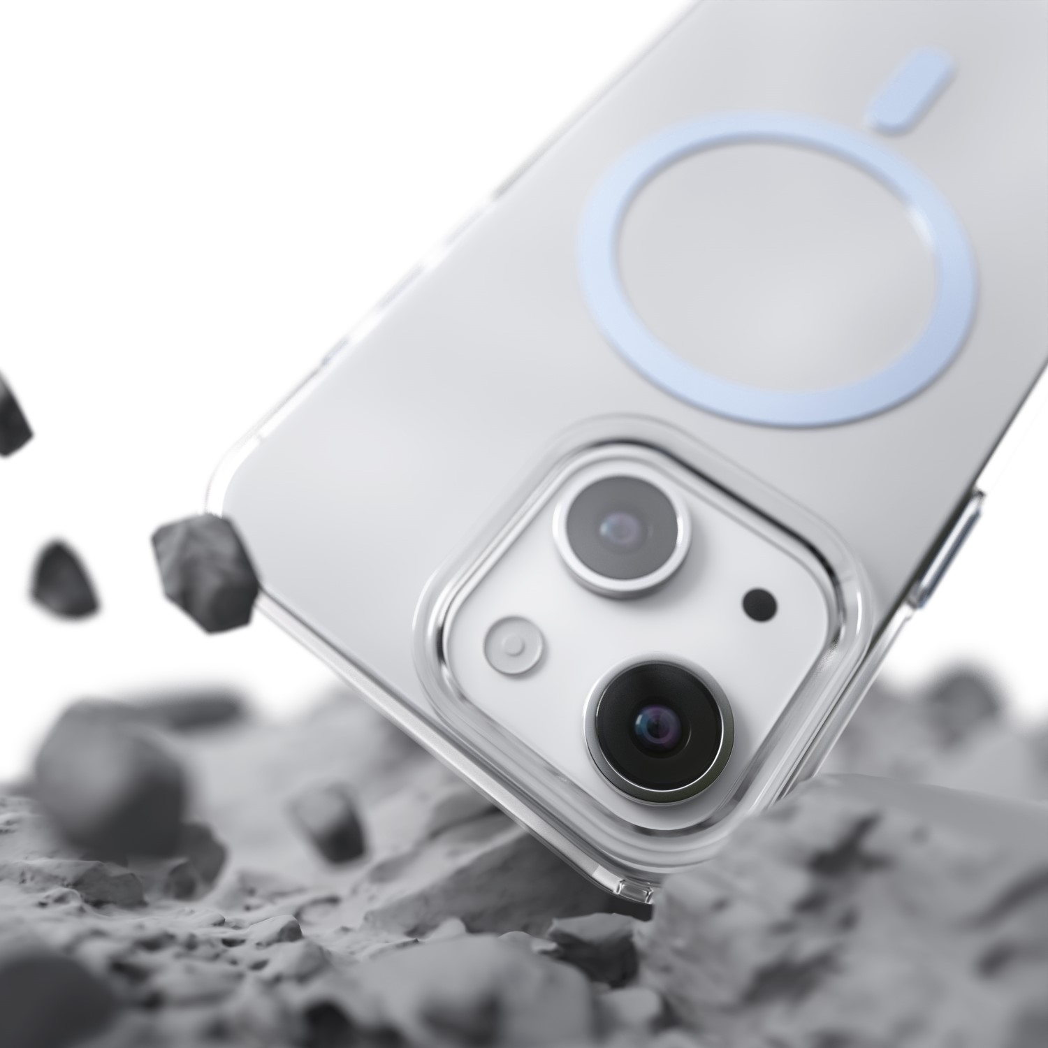 Nak�adka Etteri Color Mag niebieska Apple iPhone 15 / 7