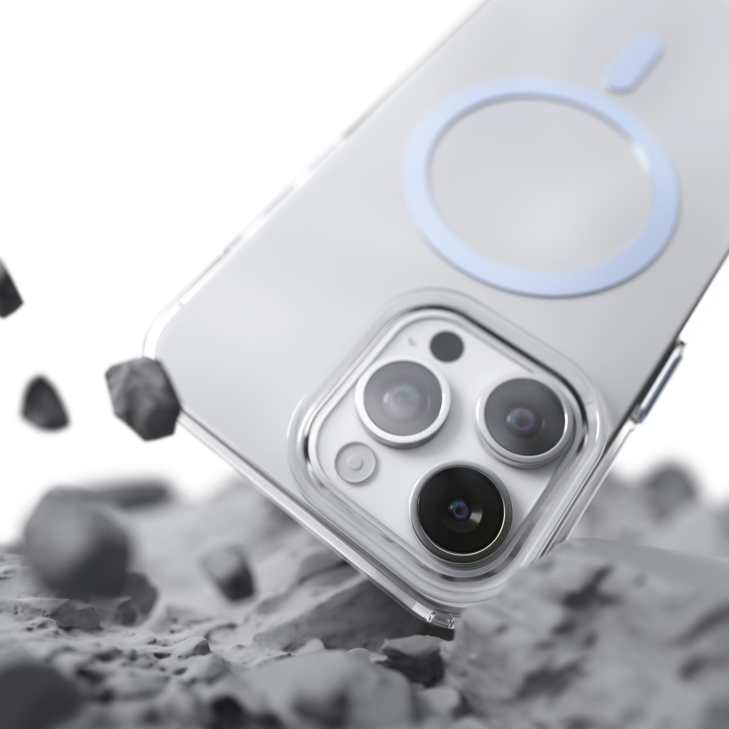 Nak�adka Etteri Color Mag niebieska Apple iPhone 15 Pro Max / 7