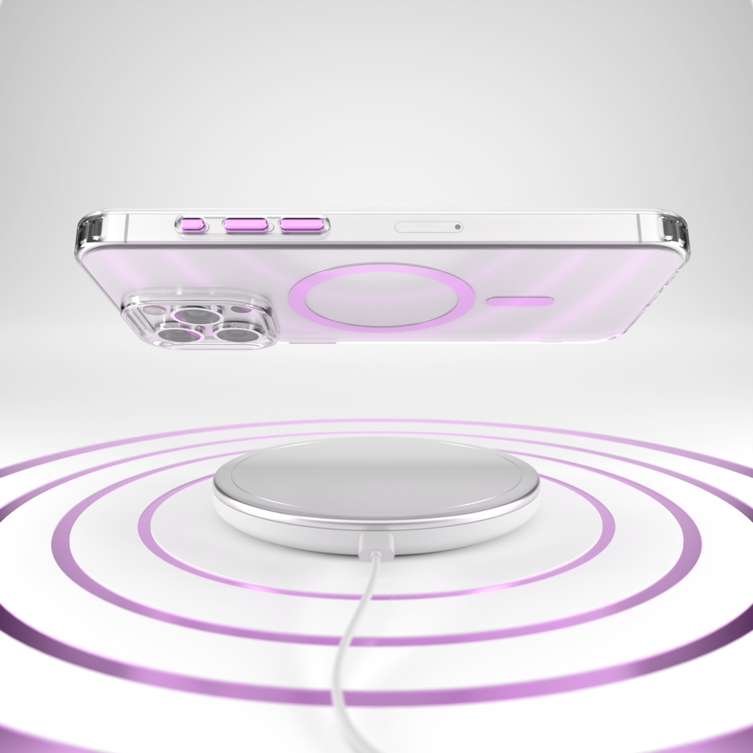 Nak�adka Etteri Color Mag r�owa Apple iPhone 15 Pro Max / 6