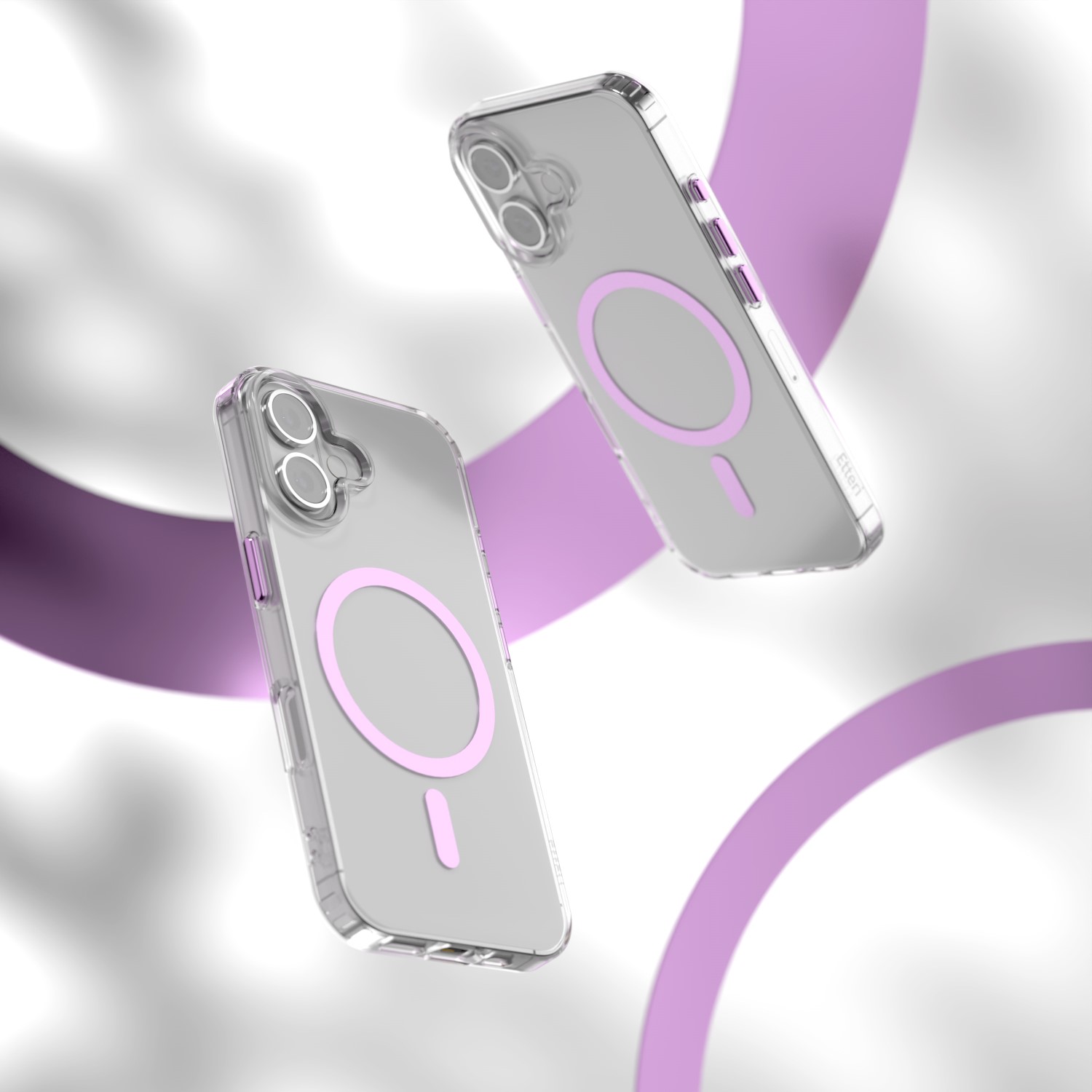 Nak�adka Etteri Color Mag r�owa Apple iPhone 16 / 5