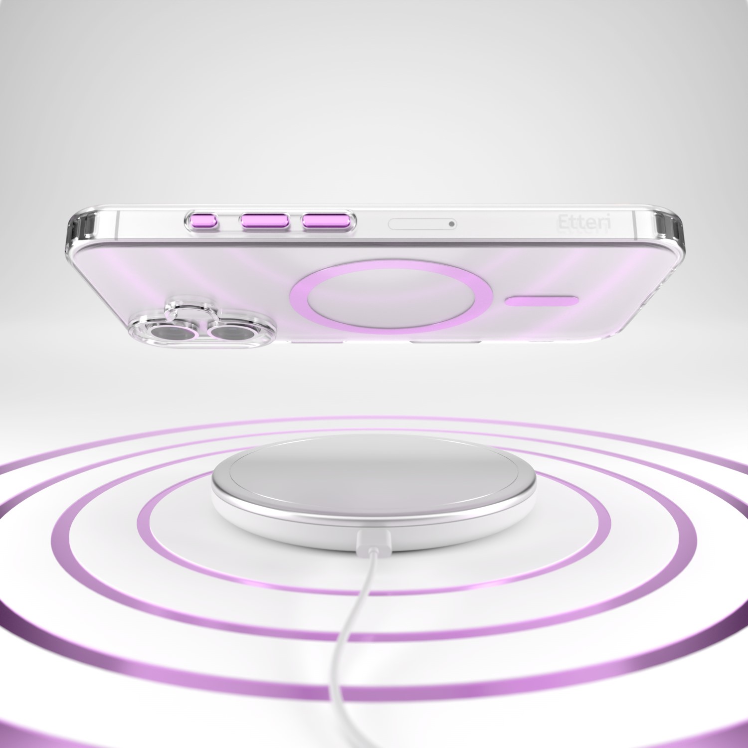 Nak�adka Etteri Color Mag r�owa Apple iPhone 16 Plus / 6