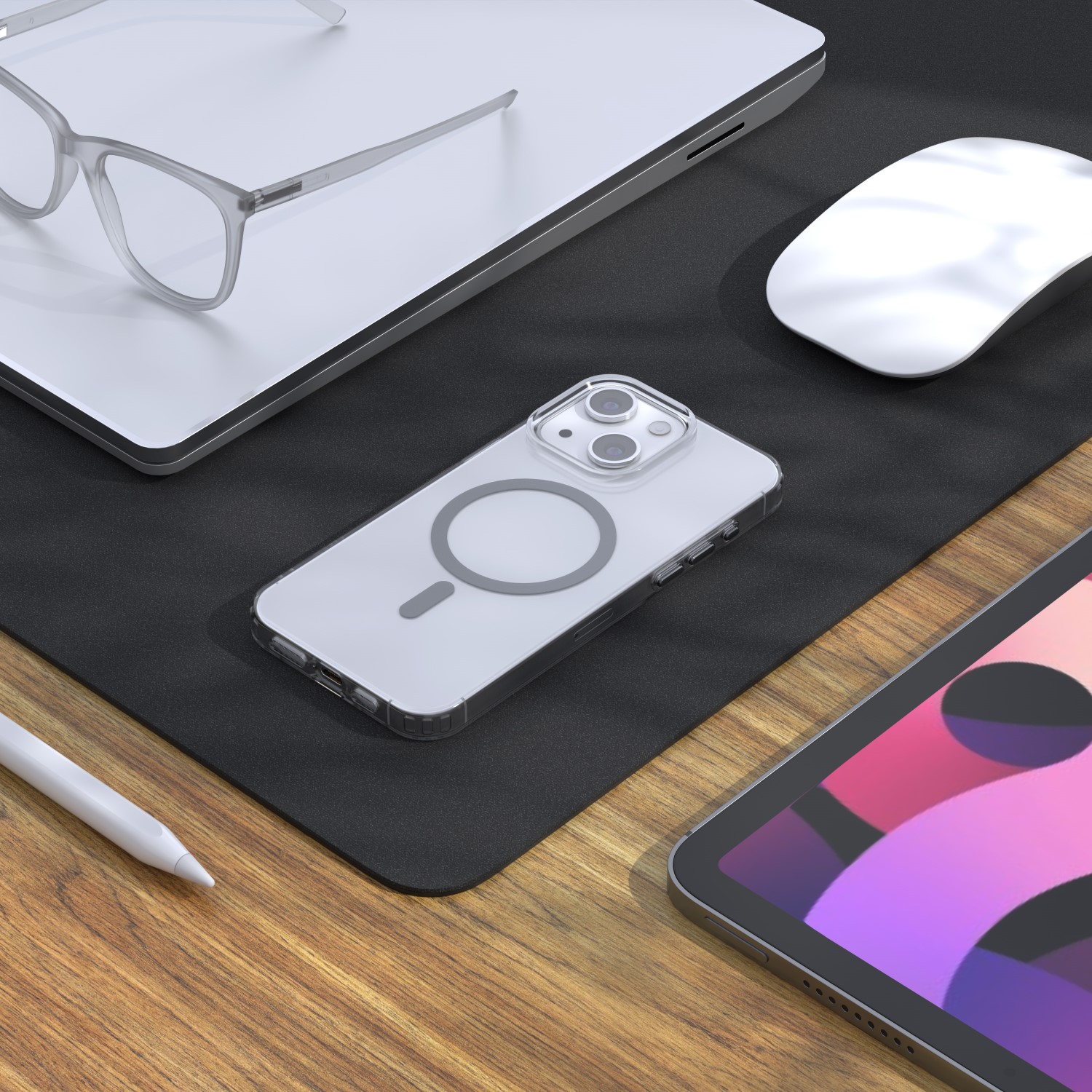 Nak�adka Etteri Color Mag szara Apple iPhone 13 / 8