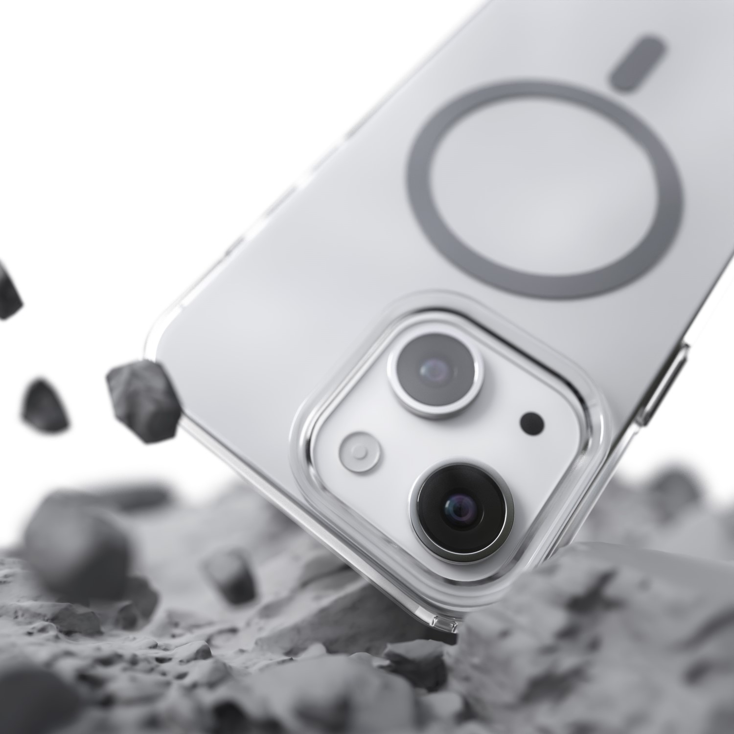 Nak�adka Etteri Color Mag szara Apple iPhone 15 / 7