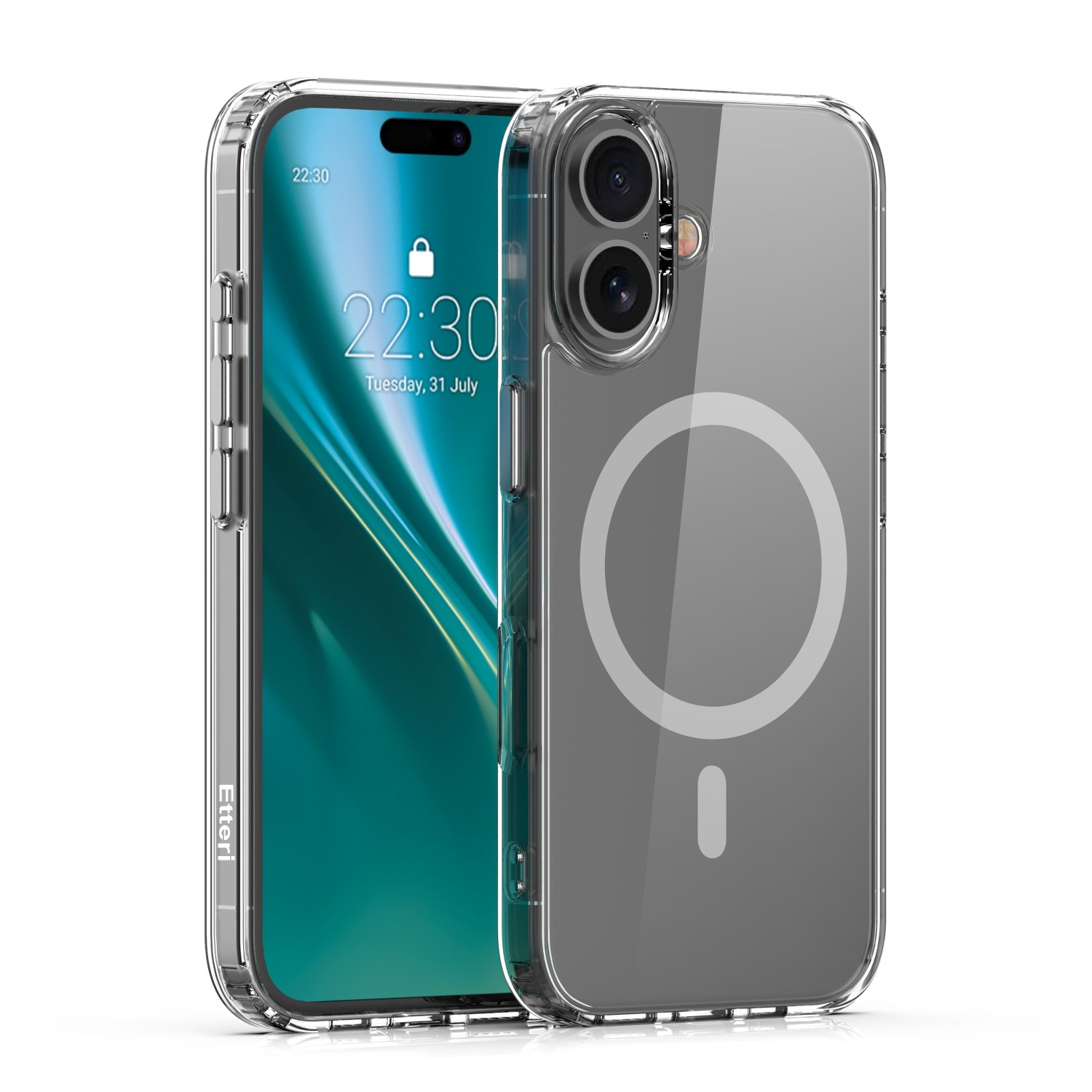 Nak�adka Etteri Color Mag szara Apple iPhone 16 Plus