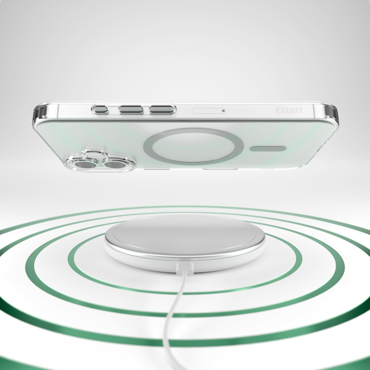 Nak�adka Etteri Color Mag szara Apple iPhone 16 Plus / 6