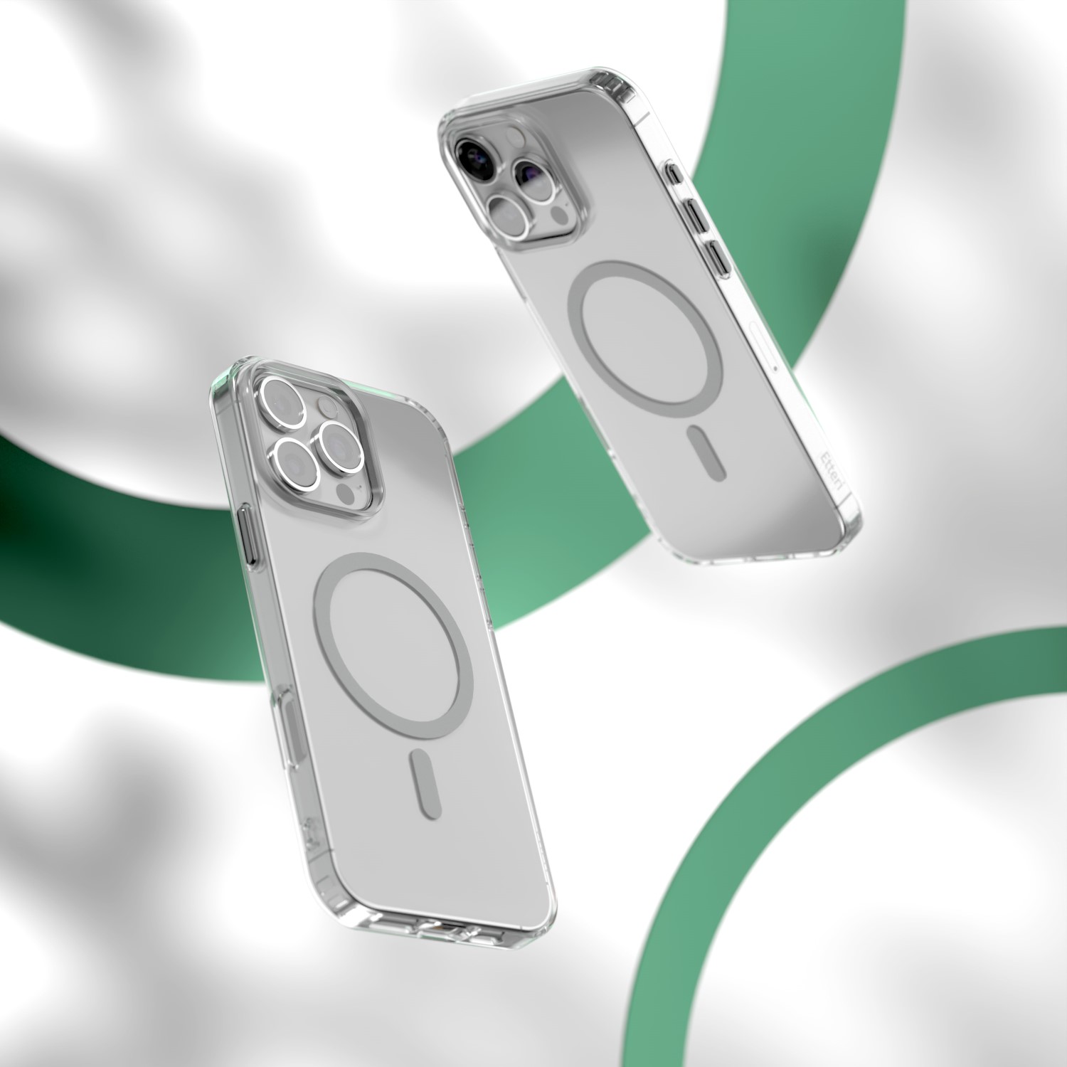 Nak�adka Etteri Color Mag szara Apple iPhone 16 Pro / 5