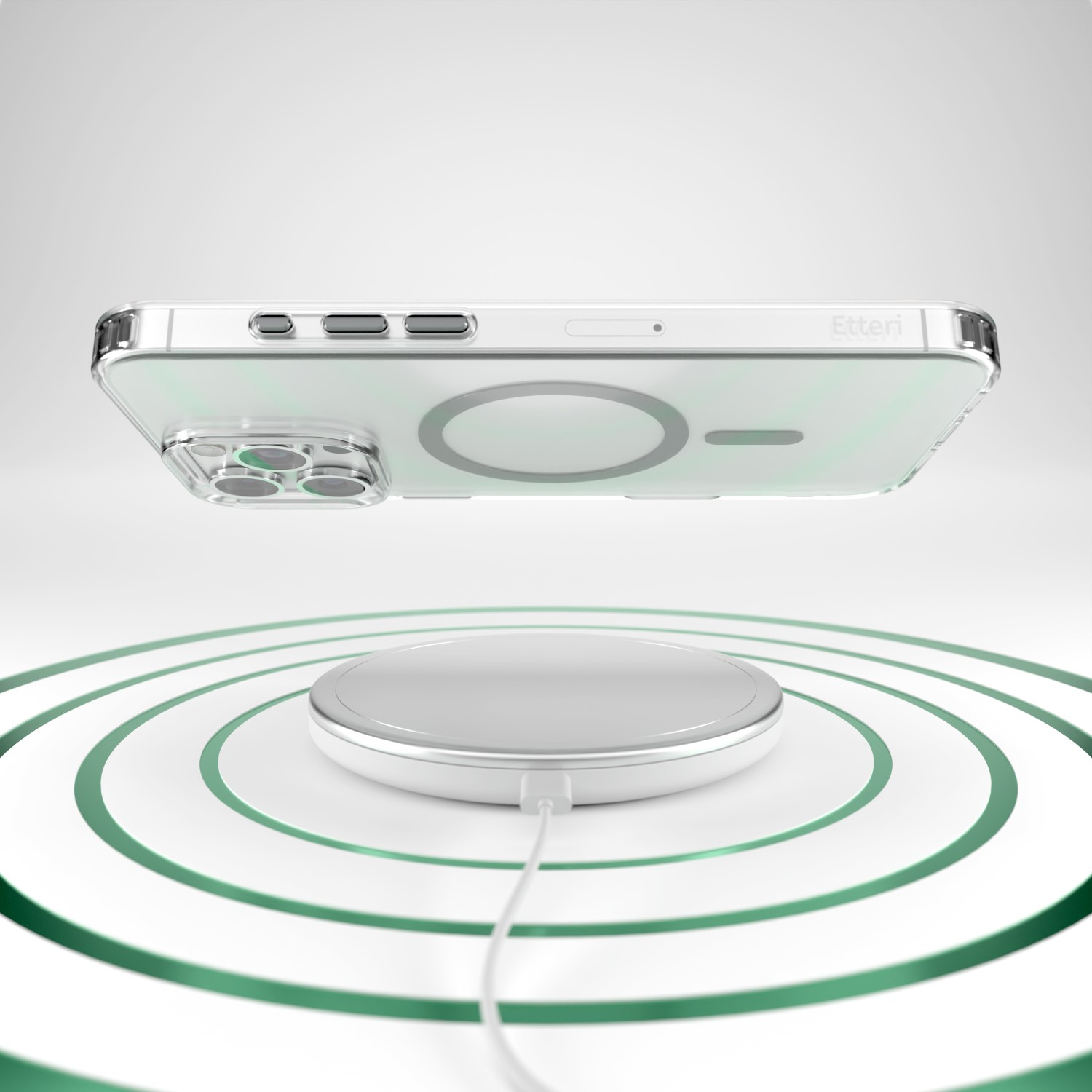 Nak�adka Etteri Color Mag szara Apple iPhone 16 Pro / 6