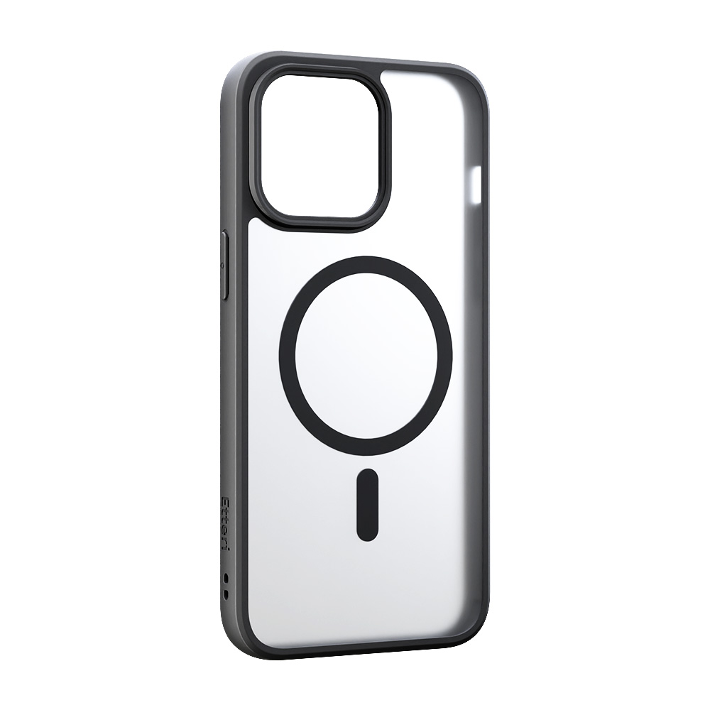 Nak�adka Etteri Matt Mag czarny Apple iPhone 15 / 2