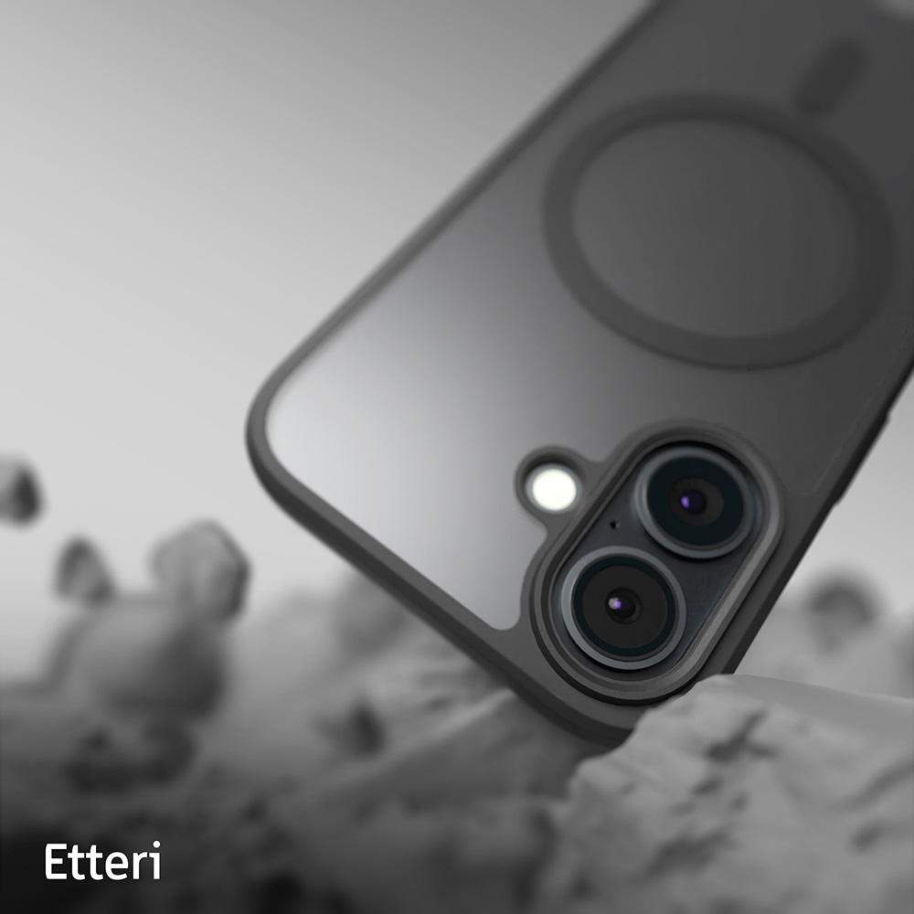 Nak�adka Etteri Matt Mag czarny Apple iPhone 16 Plus / 10