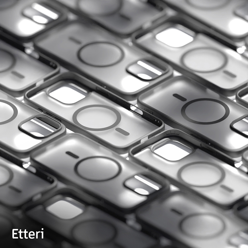 Nak�adka Etteri Matt Mag czarny Apple iPhone 16 Pro Max / 10