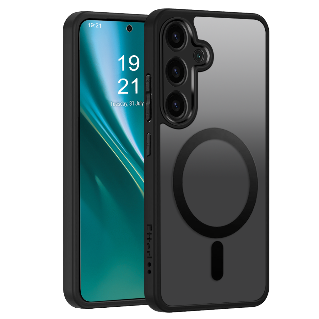 Nak�adka Etteri Matt Mag czarny Samsung Galaxy A55 5G
