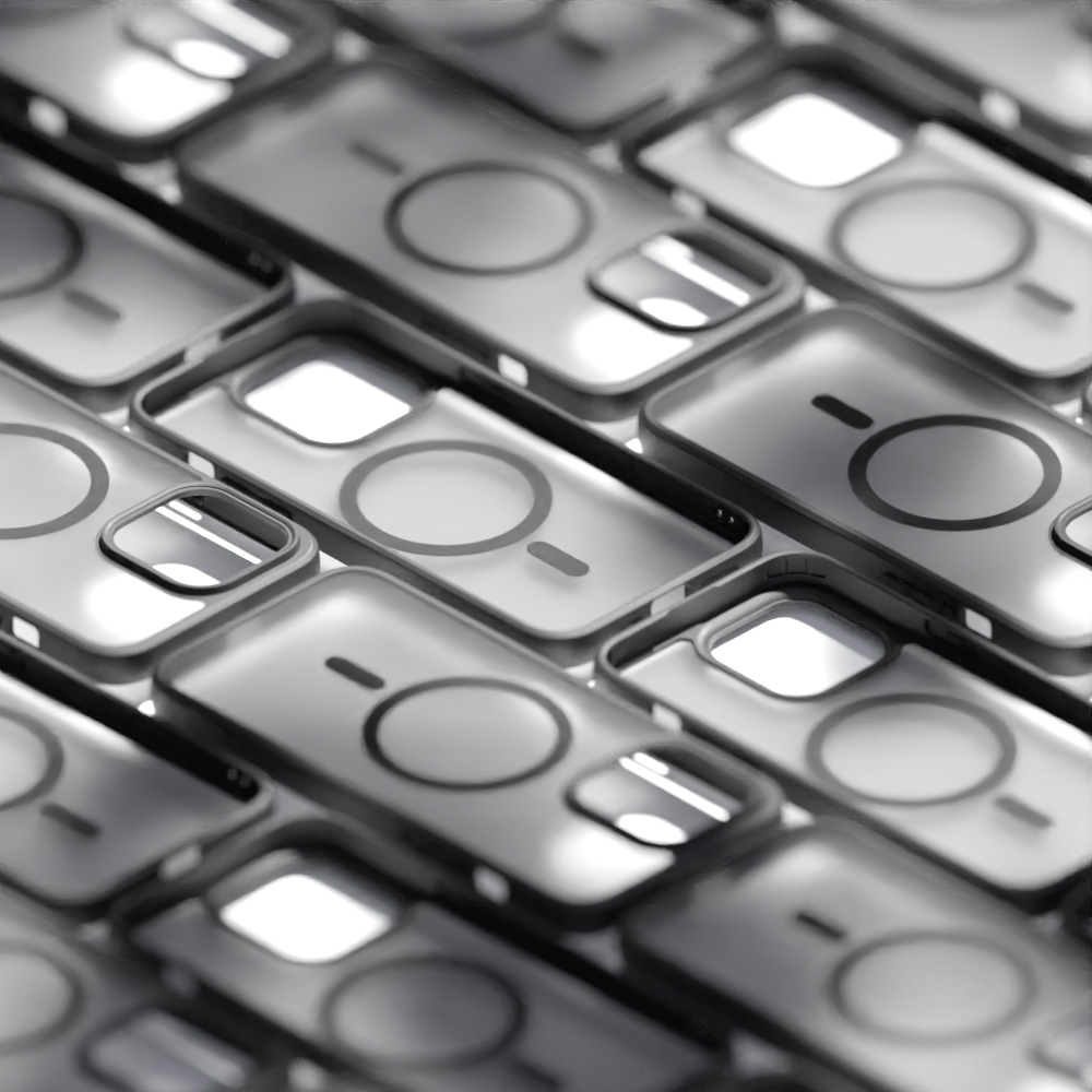 Nak�adka Etteri Matt Mag czarny Samsung Galaxy S25 Ultra / 11