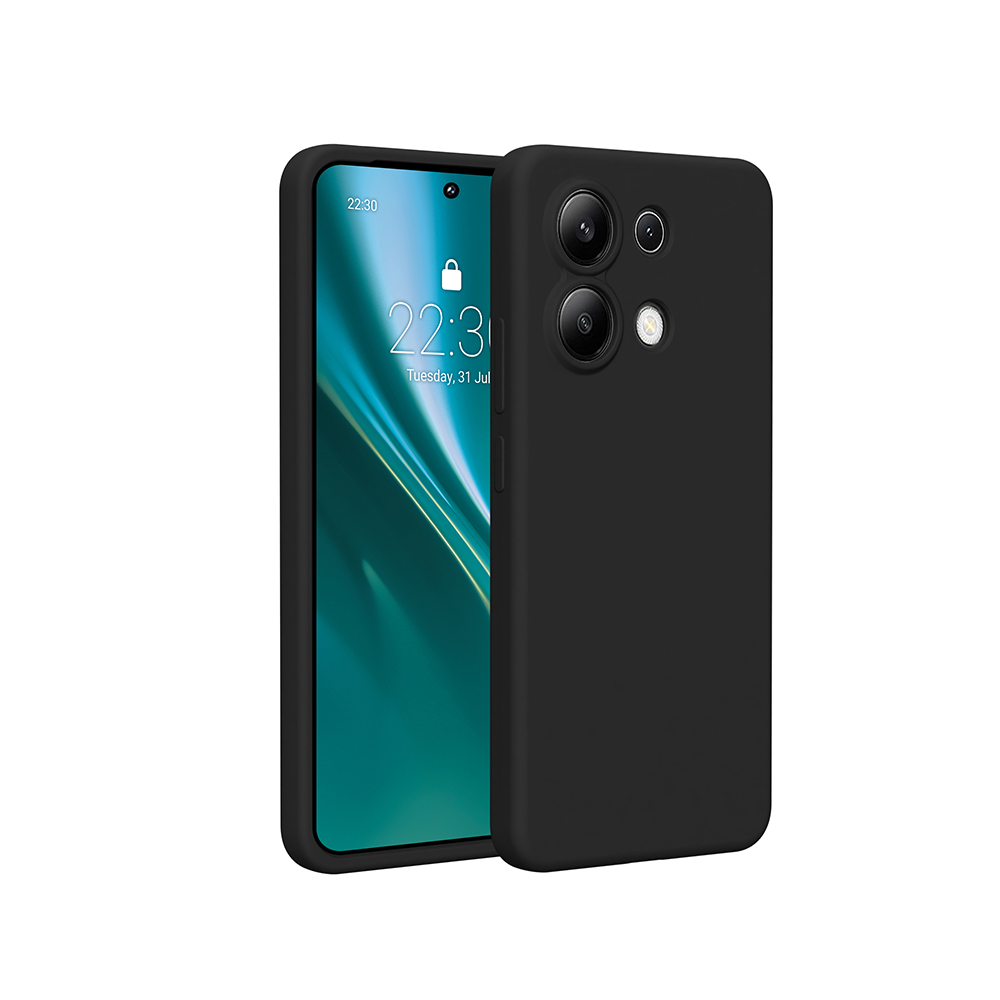 Nak�adka Etteri Silicone Case czarny Xiaomi Redmi Note 13