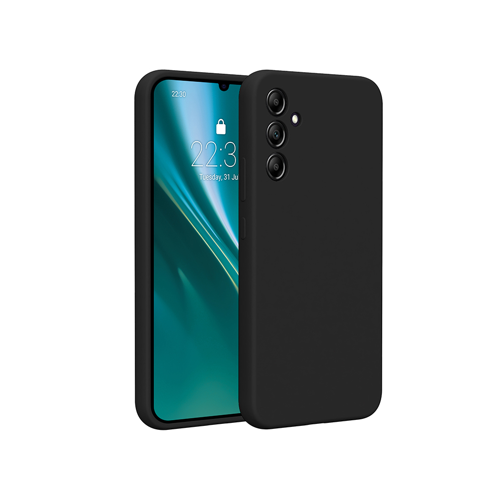 Nak�adka Etteri Silicone Case czarny Samsung Galaxy A34 5G