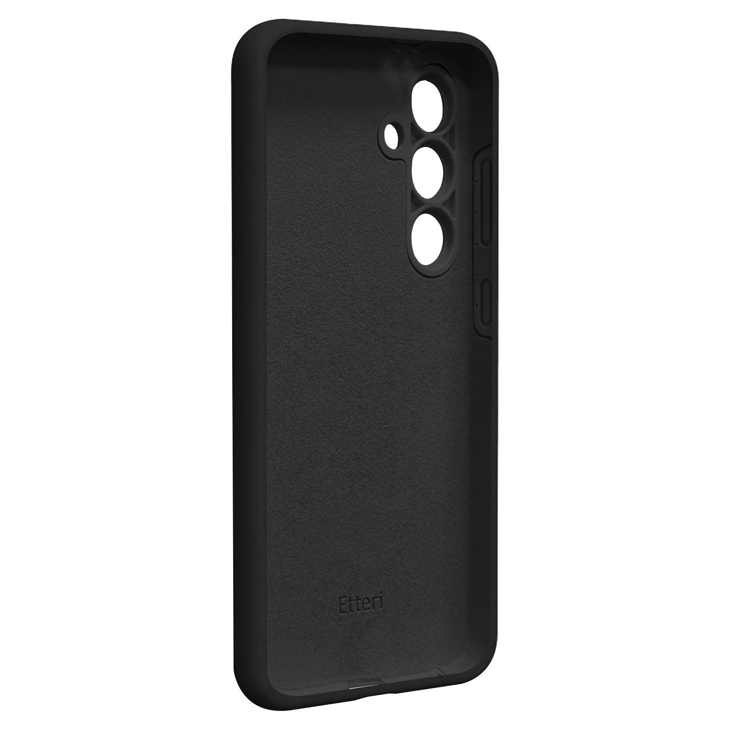 Nak�adka Etteri Silicone Case czarny Samsung Galaxy A56 5G / 2