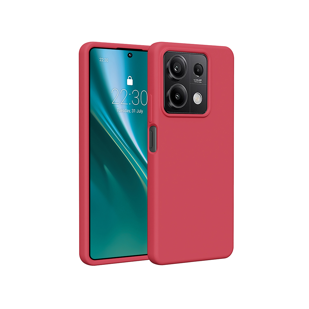 Nak�adka Etteri Silicone Case malinowa Xiaomi Redmi Note 13 5G