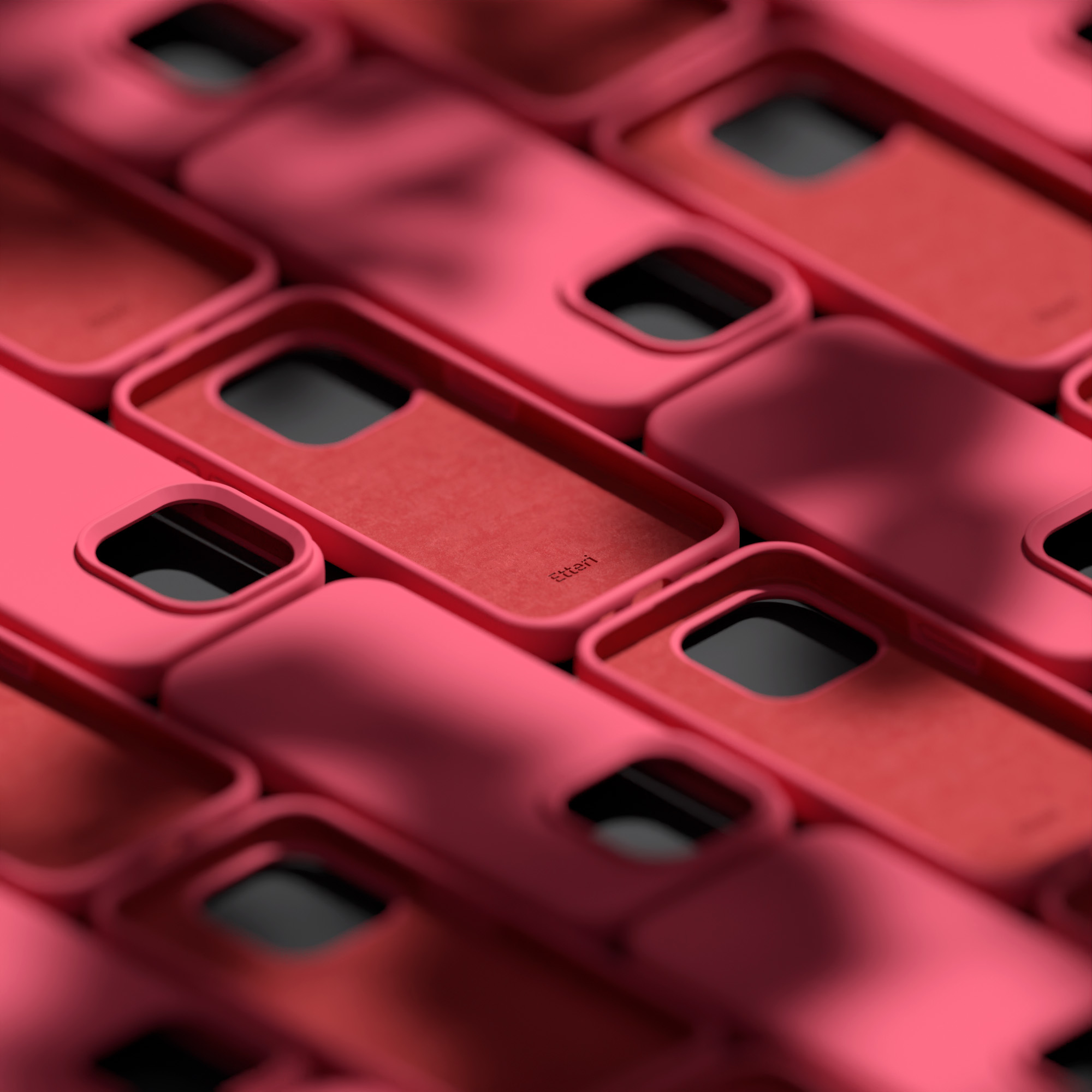 Nak�adka Etteri Silicone Case malinowa Samsung Galaxy S24 Ultra / 9