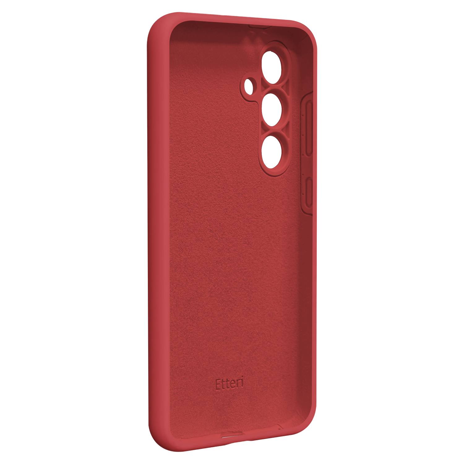 Nak�adka Etteri Silicone Case malinowa Samsung Galaxy S24 FE / 2