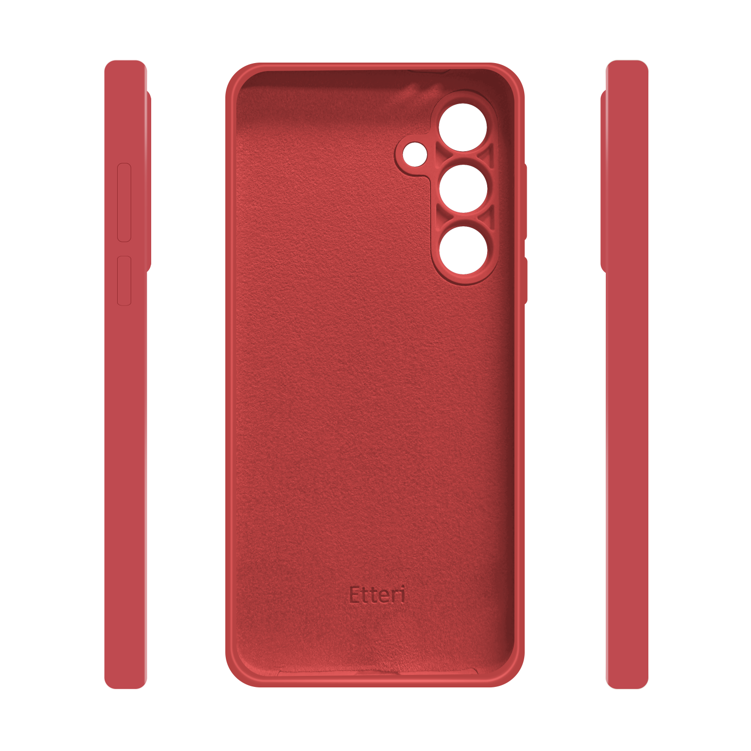 Nak�adka Etteri Silicone Case malinowa Samsung Galaxy S24 FE / 4