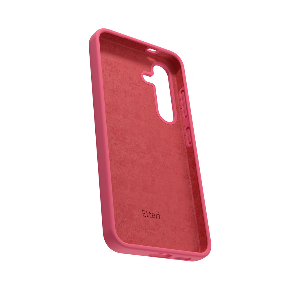 Nak�adka Etteri Silicone Case malinowa Samsung Galaxy S25 Plus / 4