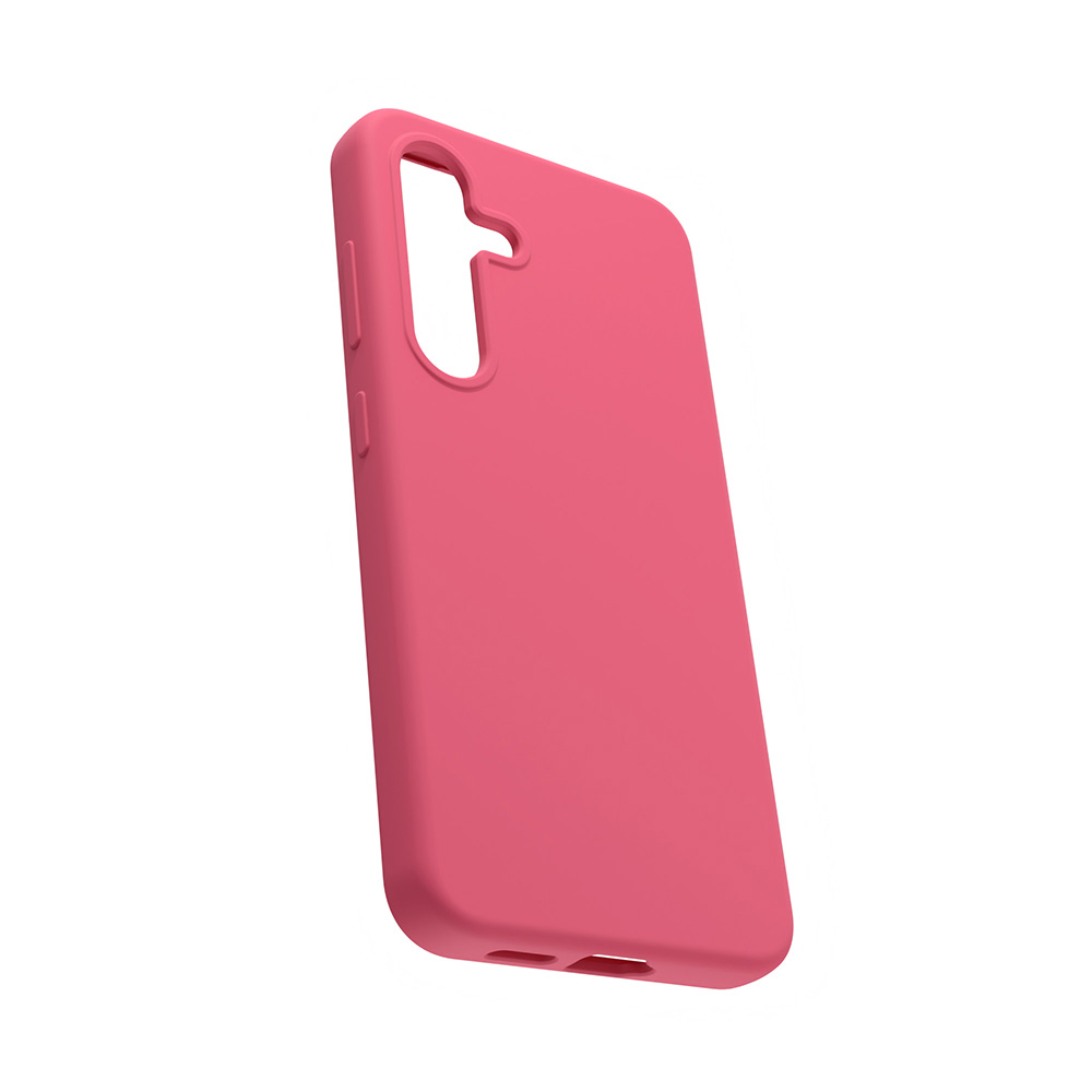 Nak�adka Etteri Silicone Case malinowa Samsung Galaxy S25 Plus / 5