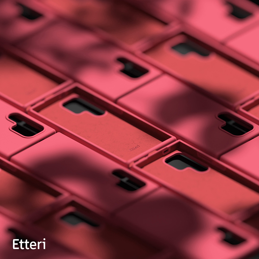 Nak�adka Etteri Silicone Case malinowa Samsung Galaxy S25 Ultra / 8