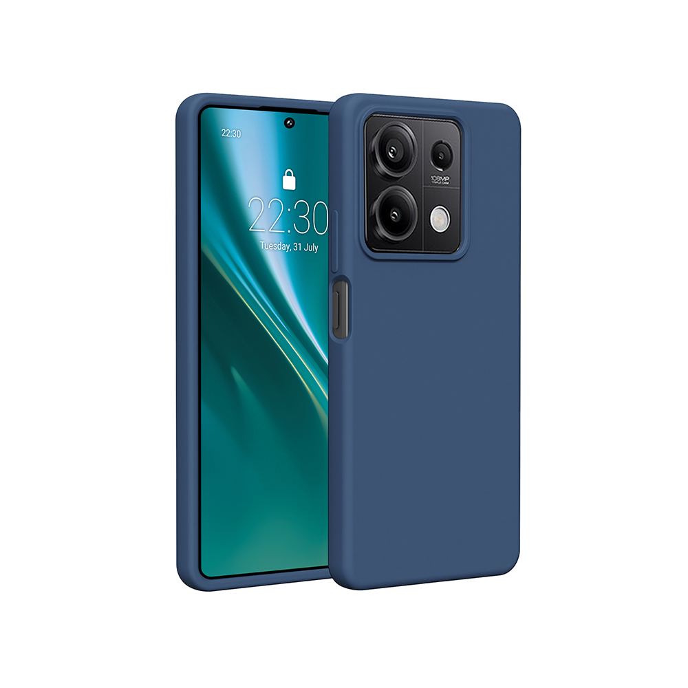 Nak�adka Etteri Silicone Case niebieska Xiaomi Redmi Note 13 5G