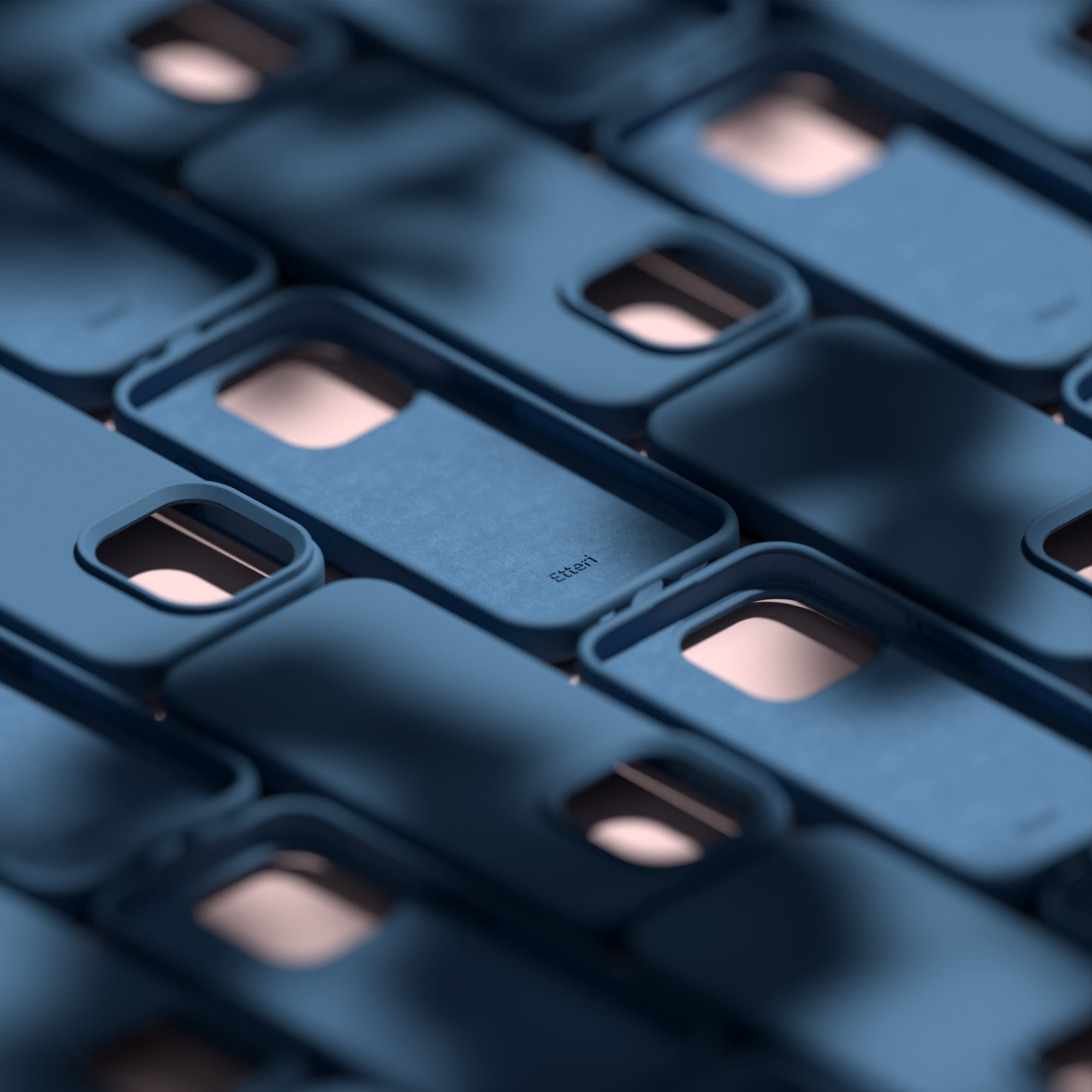 Nak�adka Etteri Silicone Case niebieska Xiaomi Redmi Note 13 / 9