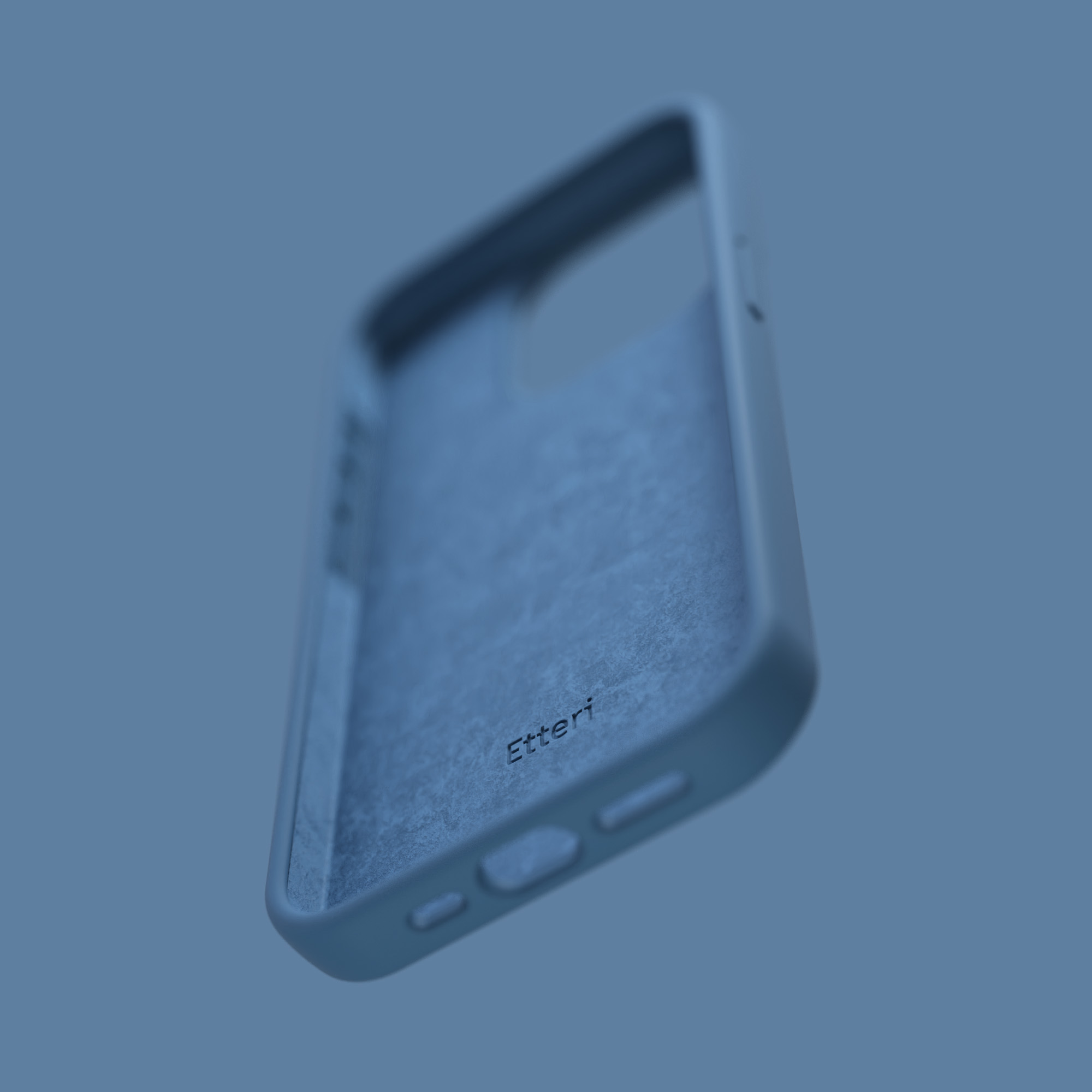 Nak�adka Etteri Silicone Case niebieska Apple iPhone 13 / 10