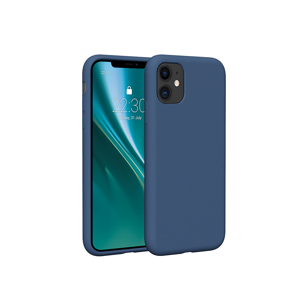 Nak�adka Etteri Silicone Case niebieska Apple iPhone 11