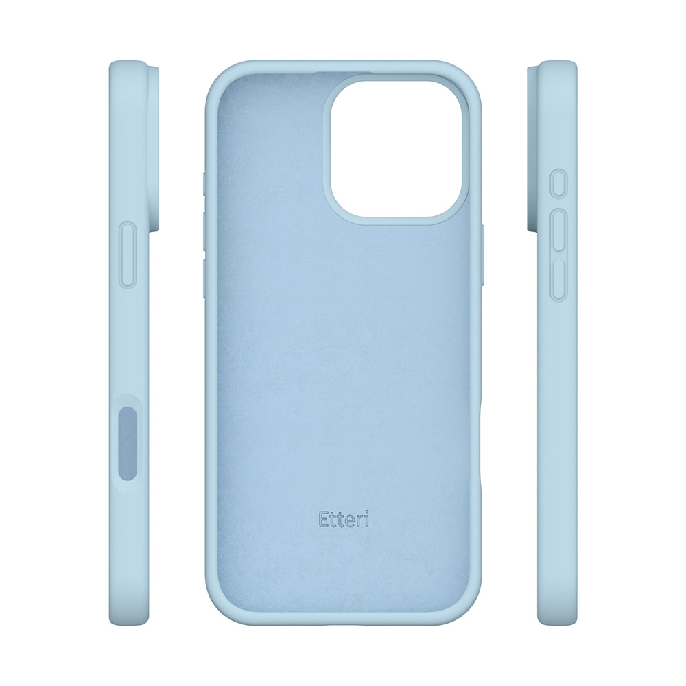 Nak�adka Etteri Silicone Case niebieska Apple iPhone 16 Pro / 6
