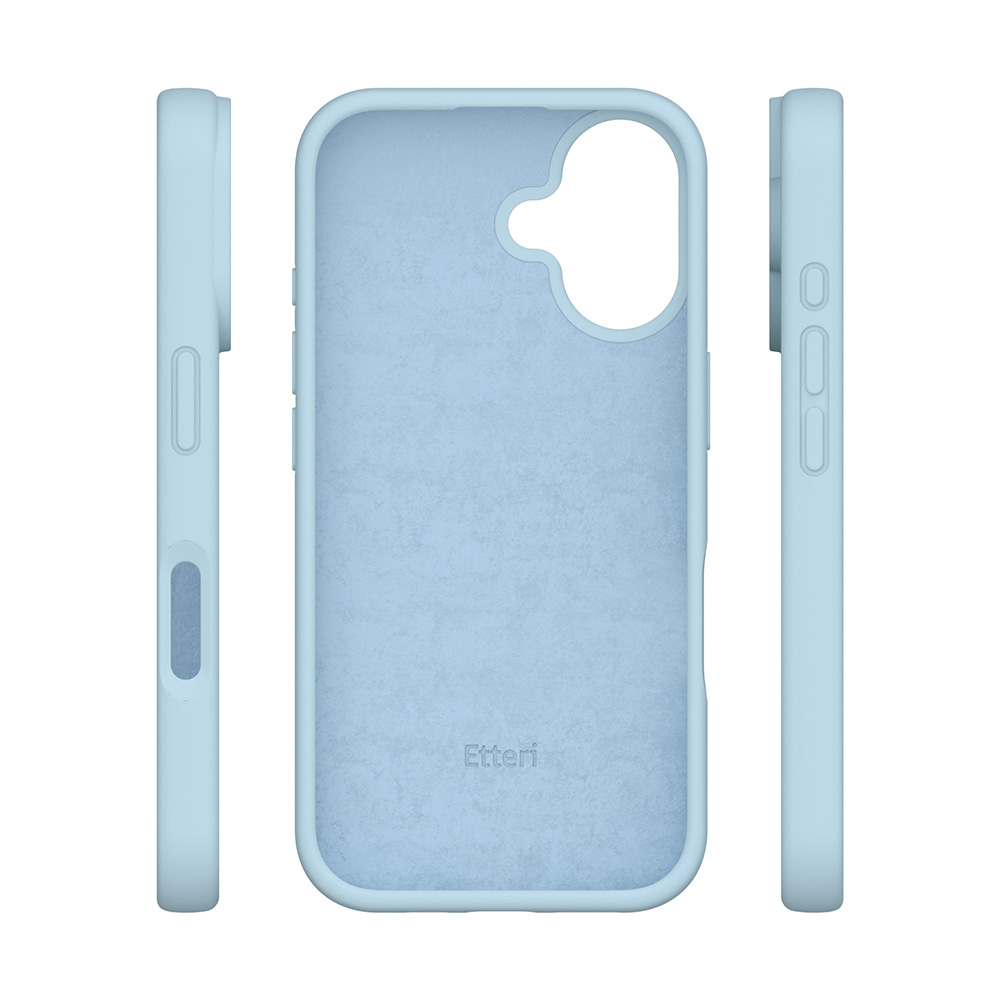Nak�adka Etteri Silicone Case niebieska Apple iPhone 16 Plus / 6
