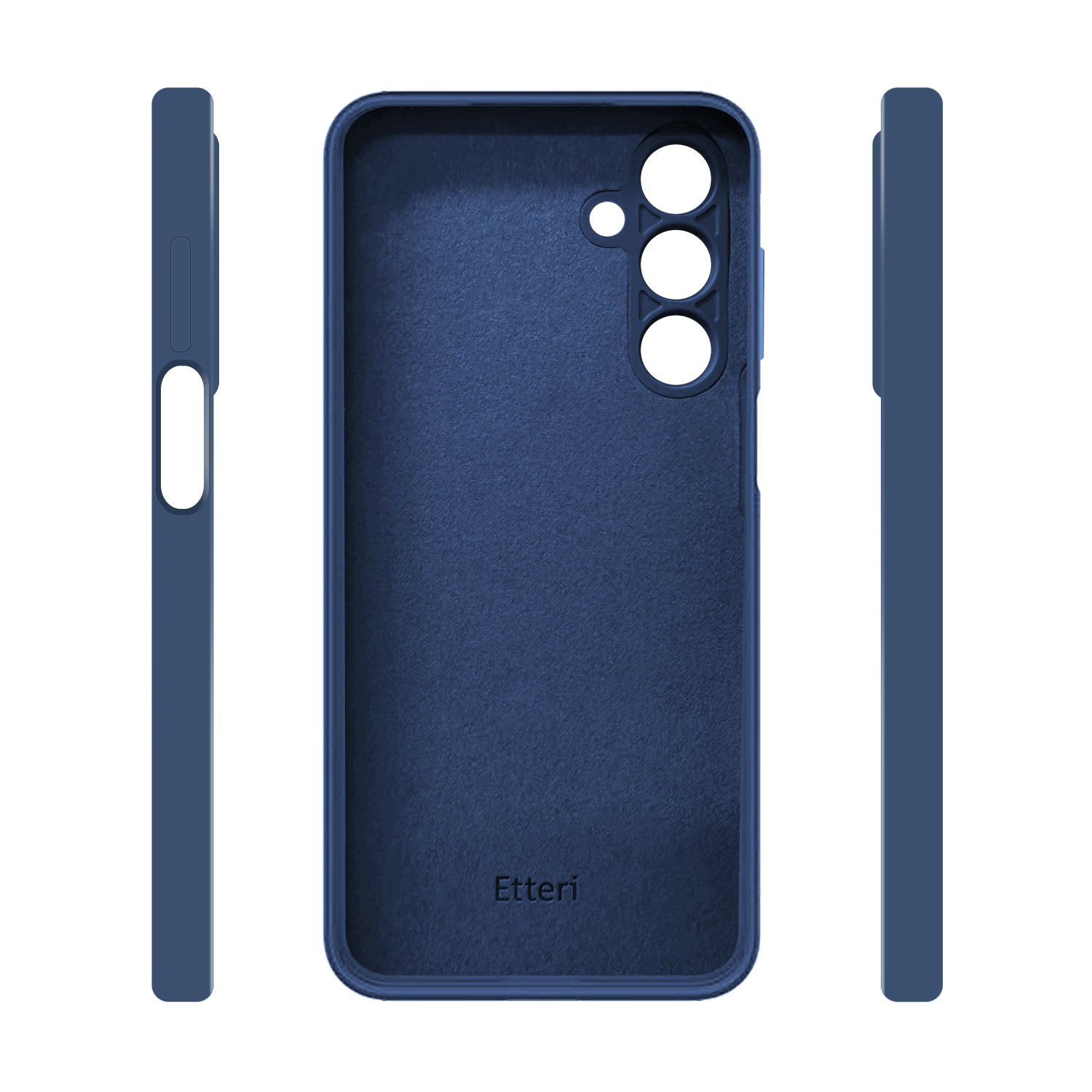 Nak�adka Etteri Silicone Case niebieska Samsung A16 / 4