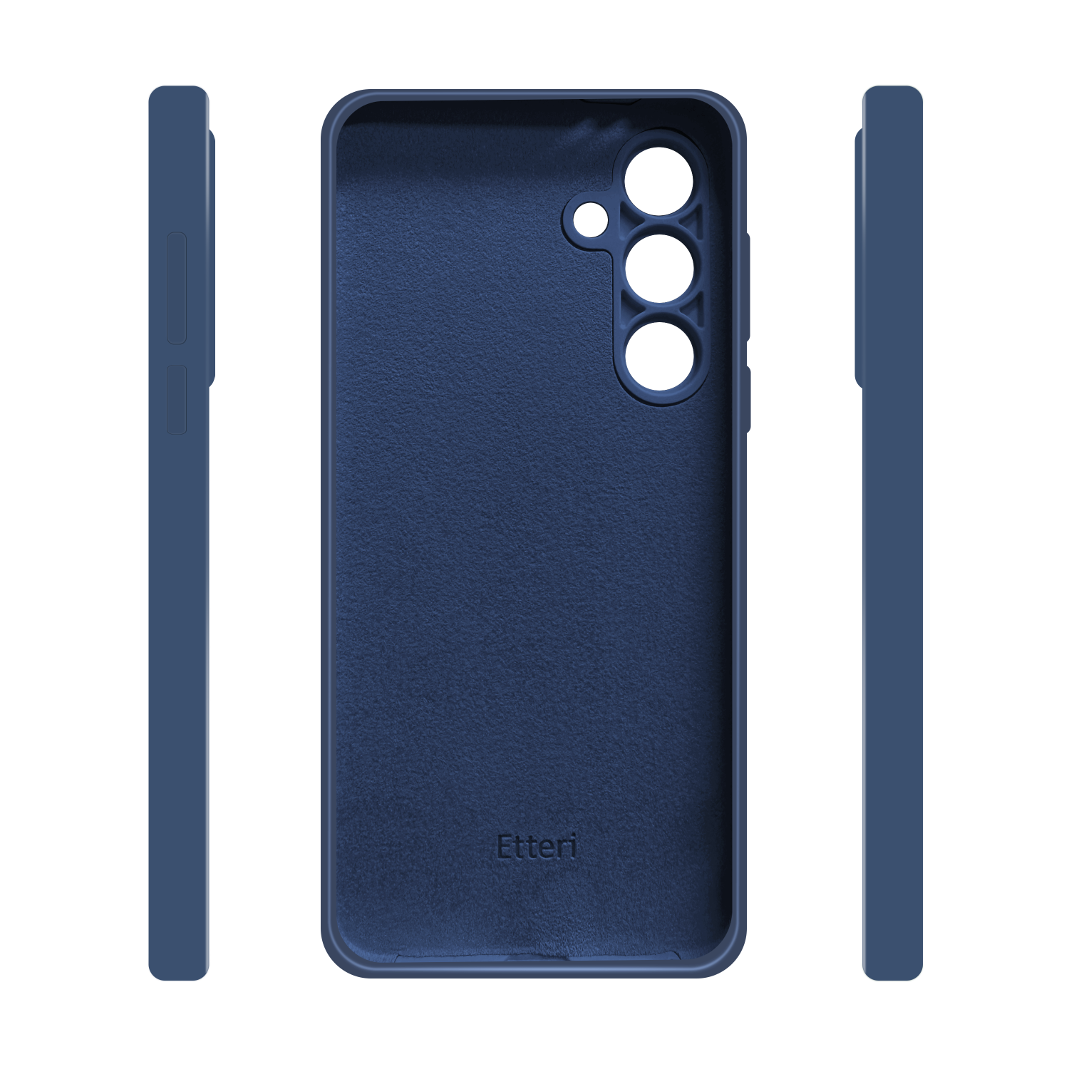 Nak�adka Etteri Silicone Case niebieska Samsung Galaxy A36 5G / 4
