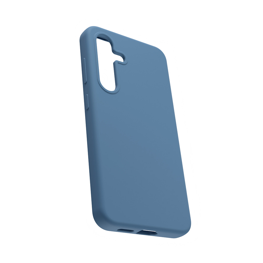 Nak�adka Etteri Silicone Case niebieska Samsung Galaxy S25 / 5