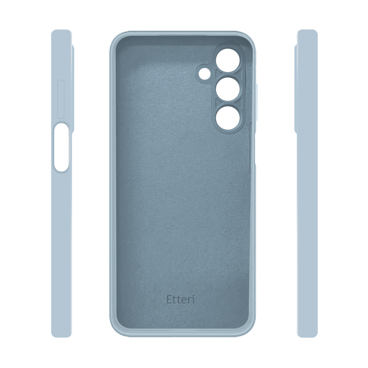 Nak�adka Etteri Silicone Case niebieska Samsung A16 / 4