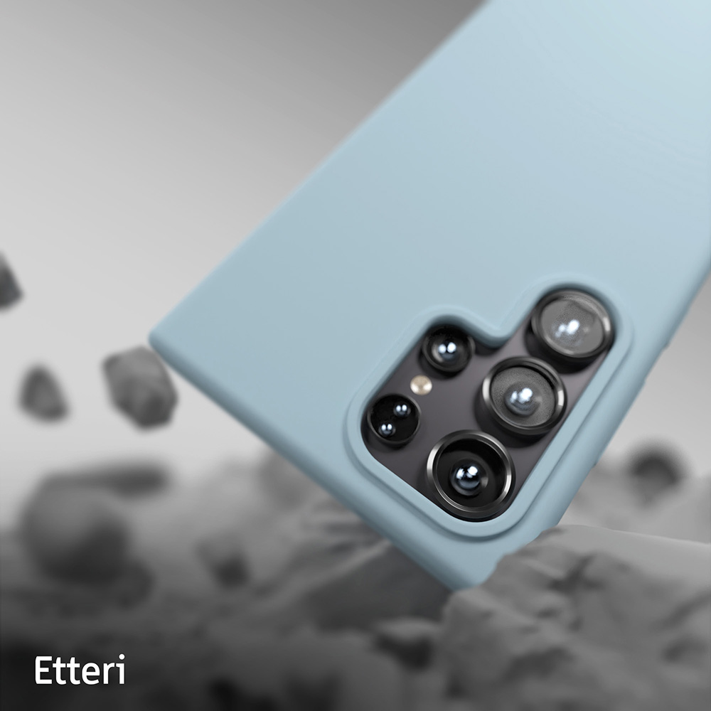 Nak�adka Etteri Silicone Case niebieska Samsung Galaxy A56 5G / 6