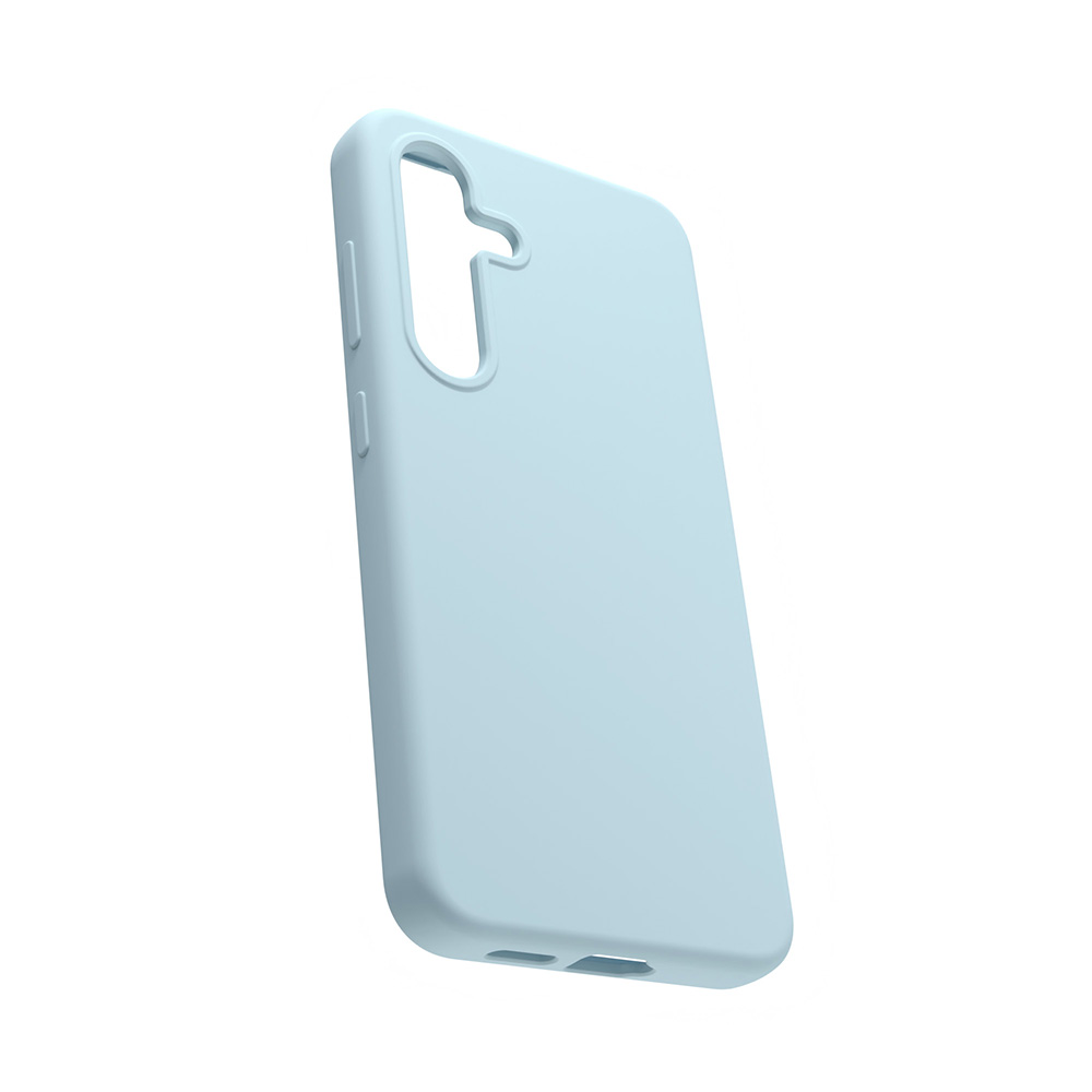 Nak�adka Etteri Silicone Case niebieska Samsung Galaxy S25 Plus / 5