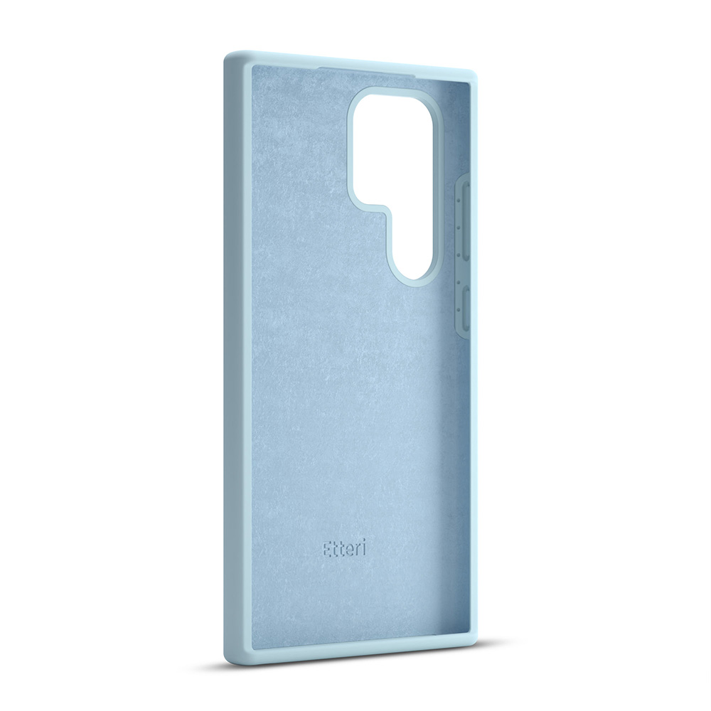 Nak�adka Etteri Silicone Case niebieska Samsung Galaxy S25 Ultra / 2