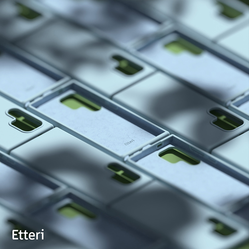 Nak�adka Etteri Silicone Case niebieska Samsung Galaxy S25 Ultra / 8