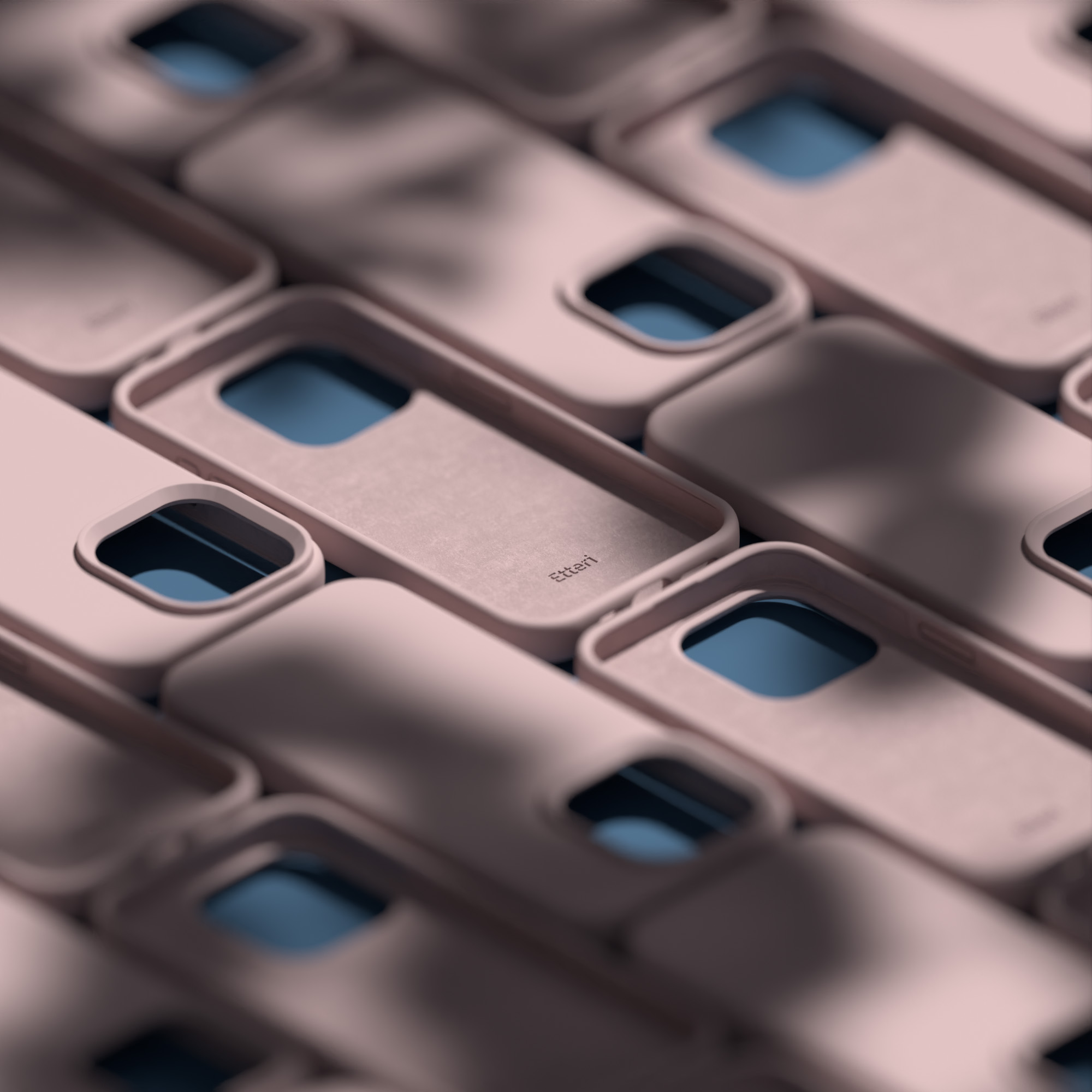 Nak�adka Etteri Silicone Case r�owa Apple iPhone 15 / 9