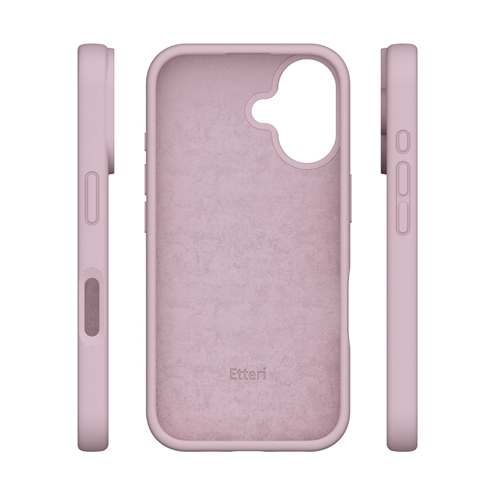Nak�adka Etteri Silicone Case r�owa Apple iPhone 16 / 2