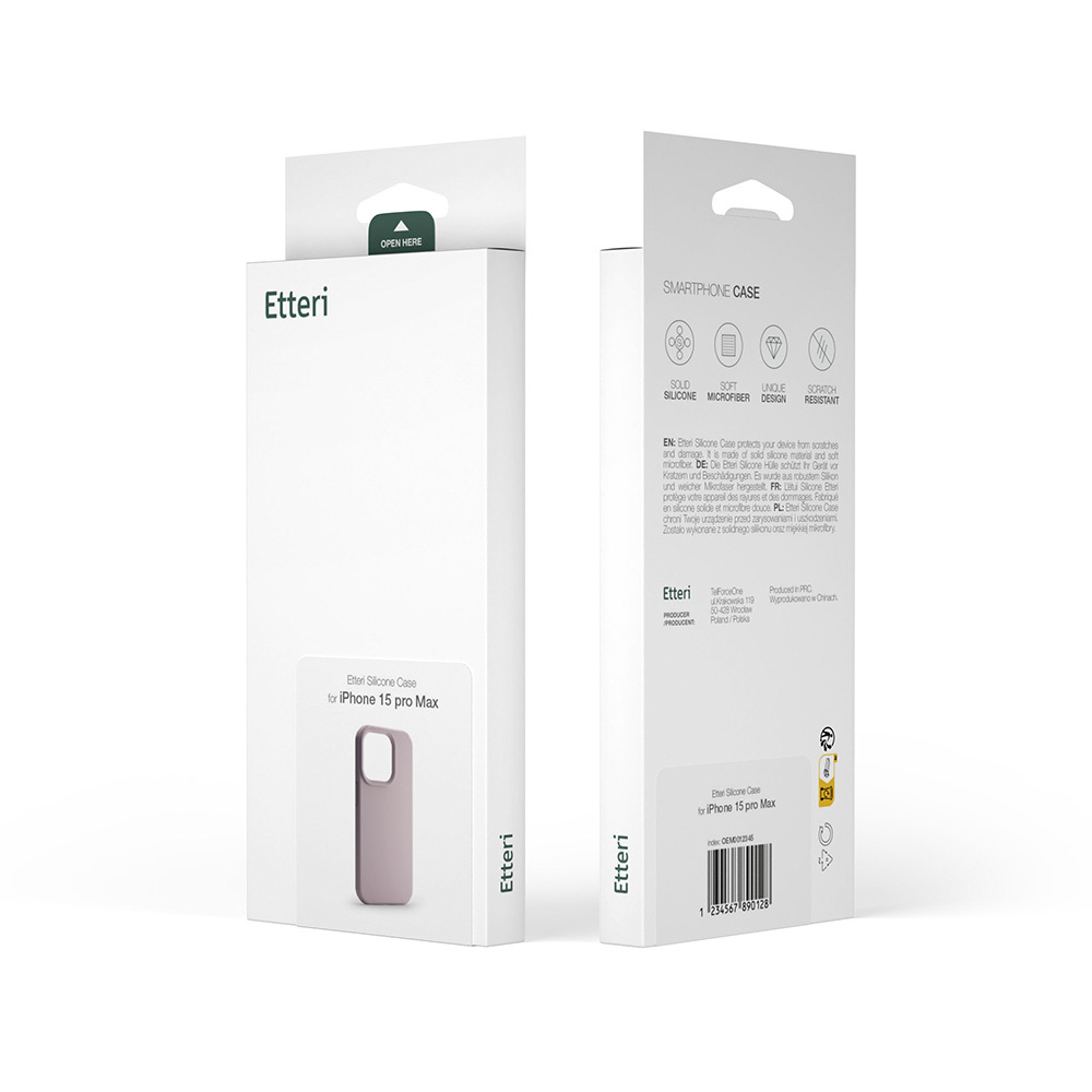 Nak�adka Etteri Silicone Case r�owa Samsung A16 / 12